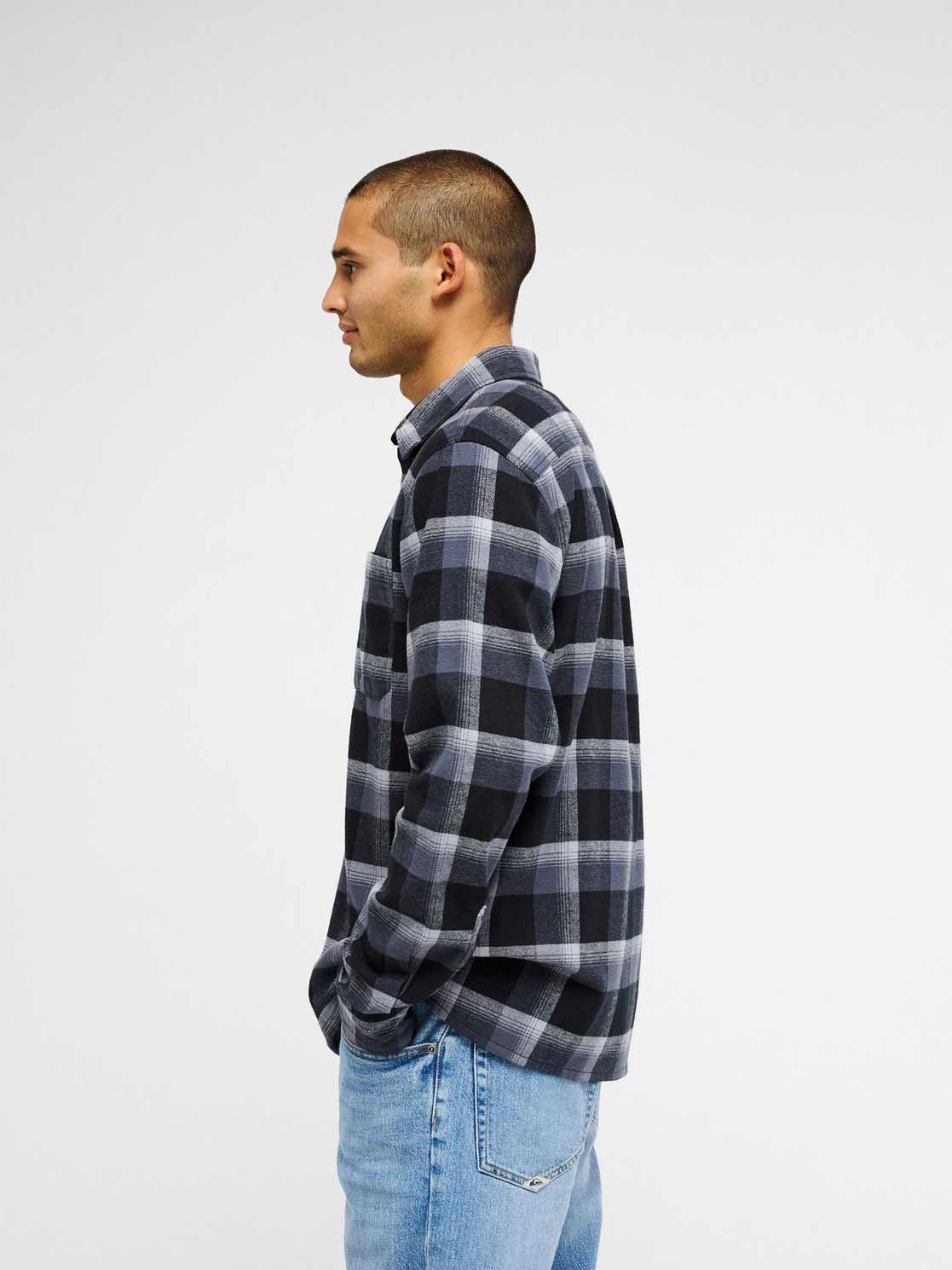 QUIKSILVER Риза MOTHERFLY PLAID LS