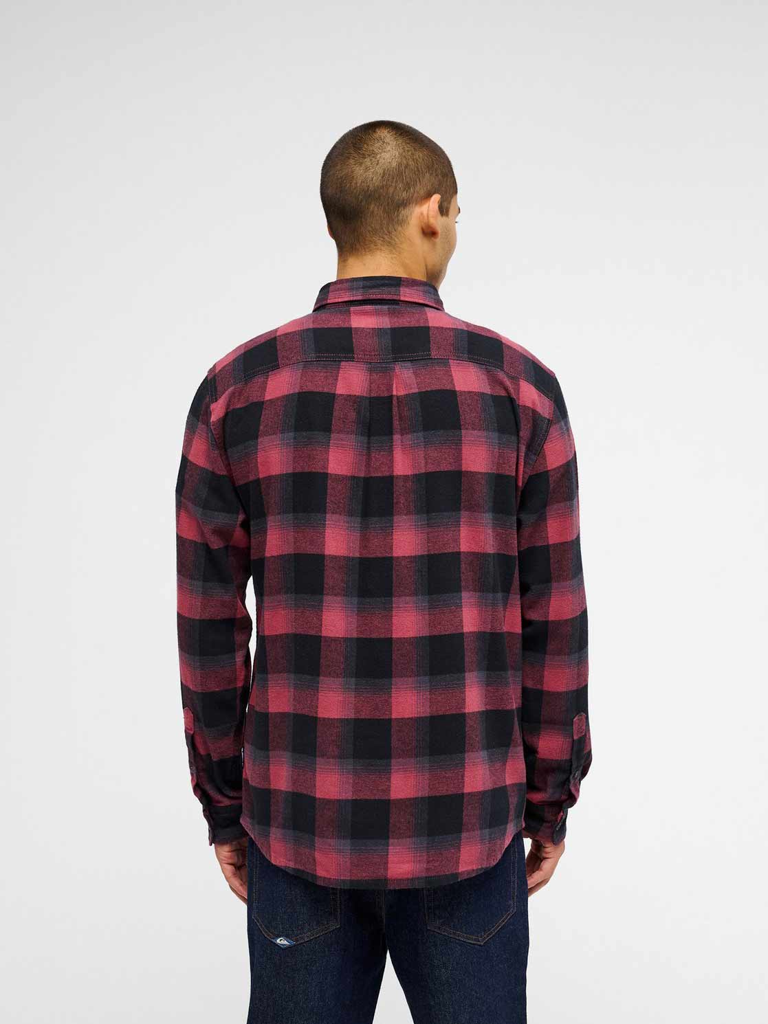 QUIKSILVER Риза MOTHERFLY PLAID LS