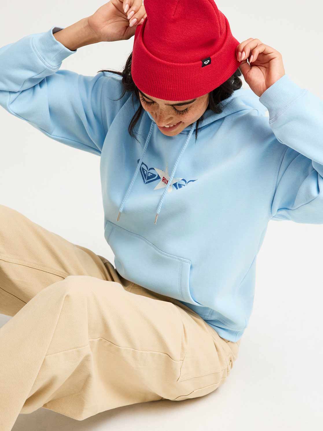 ROXY Суитшърт PERFECT PLACE HOODIE BRUSHED