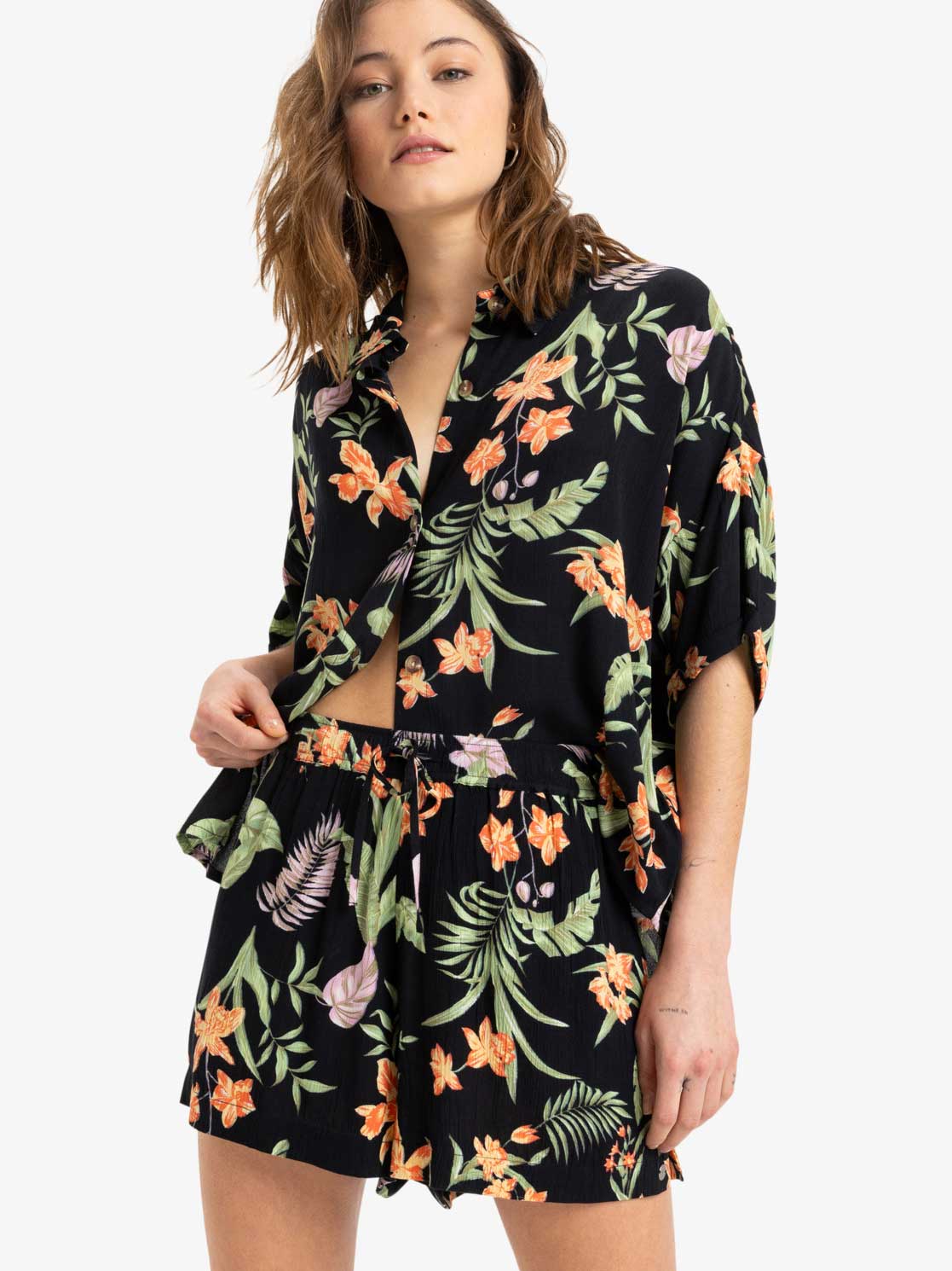 Pantaloni scurti Lekeitio Break High Printed Cr