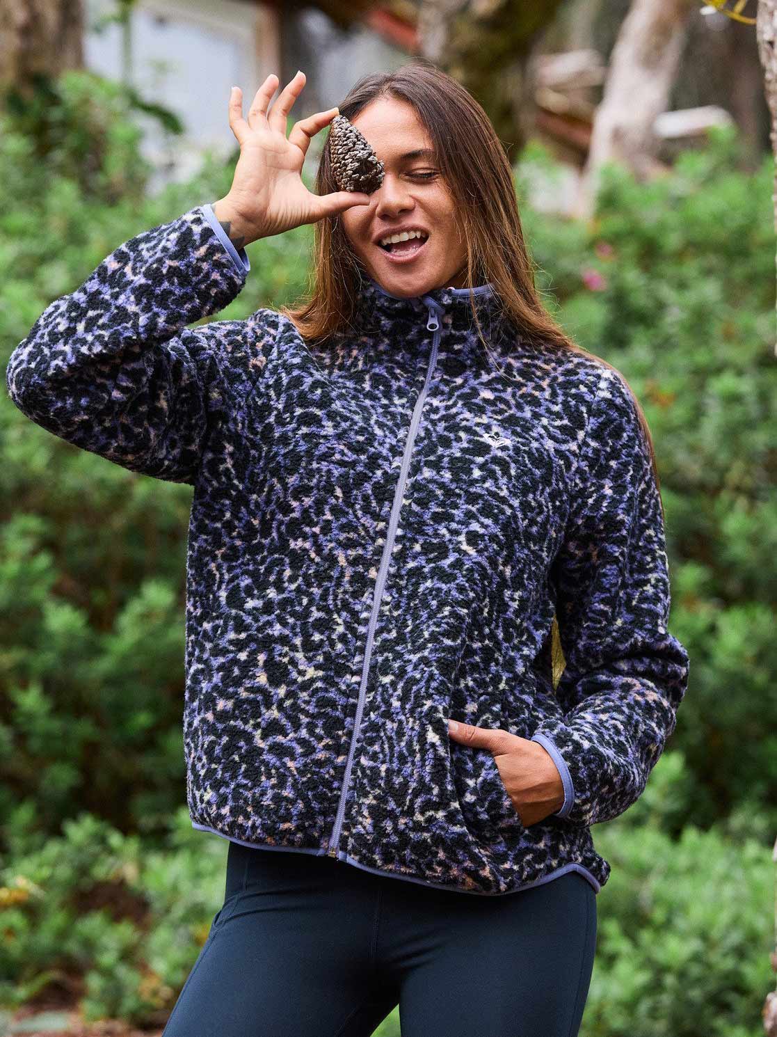 ROXY Полар WAVES OF WARMTH ZIPPERED