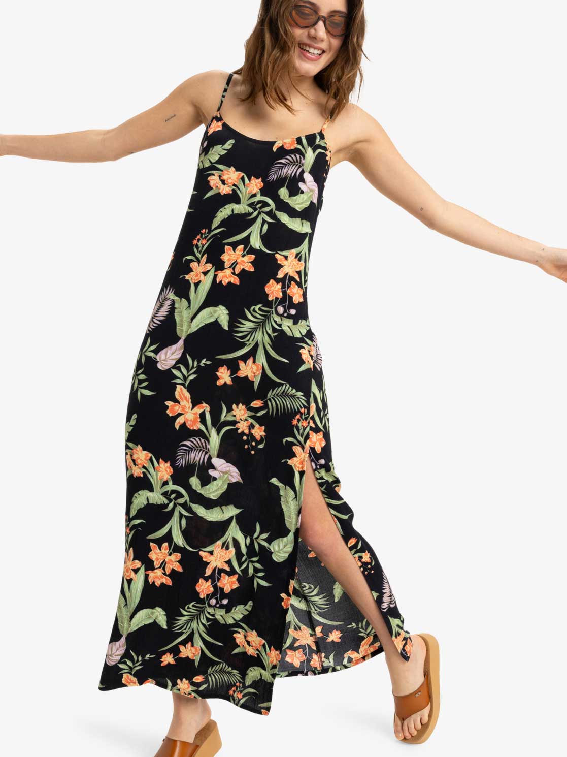 ROXY Rochie Rainbow Shores Crinkle