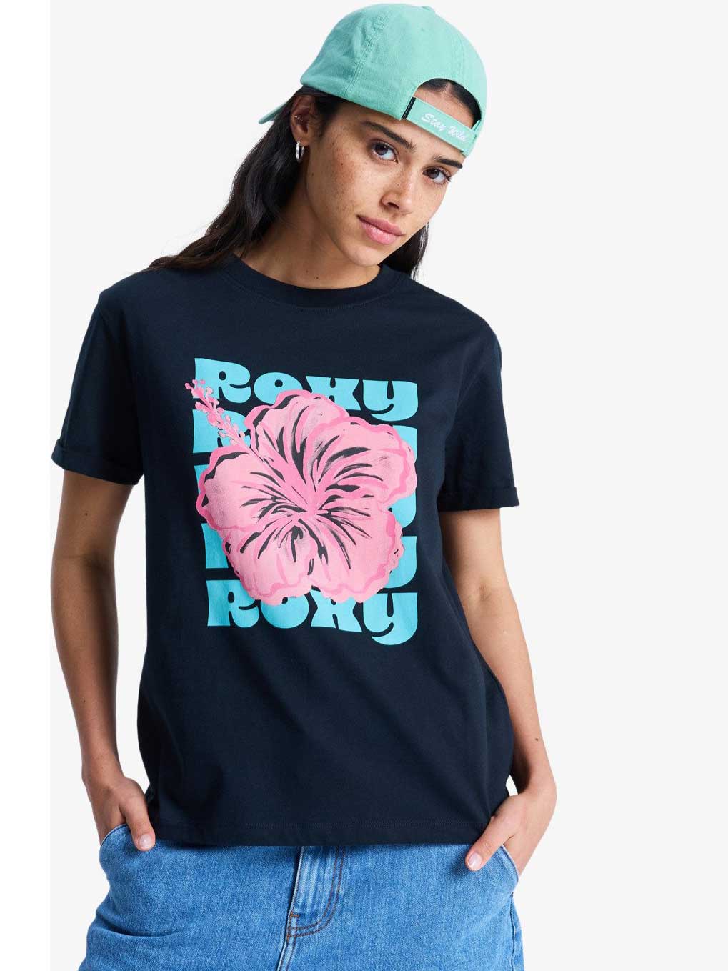 ROXY Тениска OCEANREGULAR POSTER