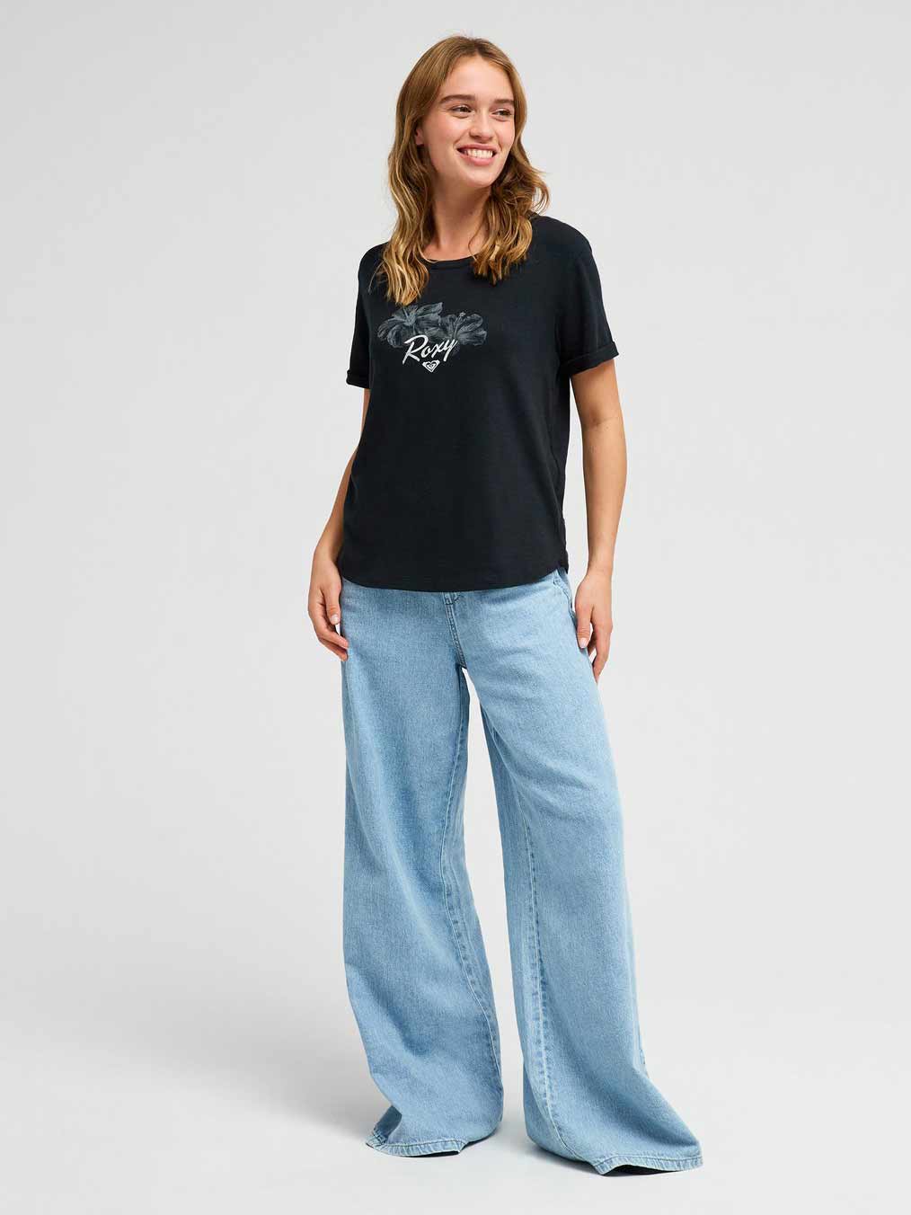 ROXY Тениска OCEANWAVE REGULAR SLUB
