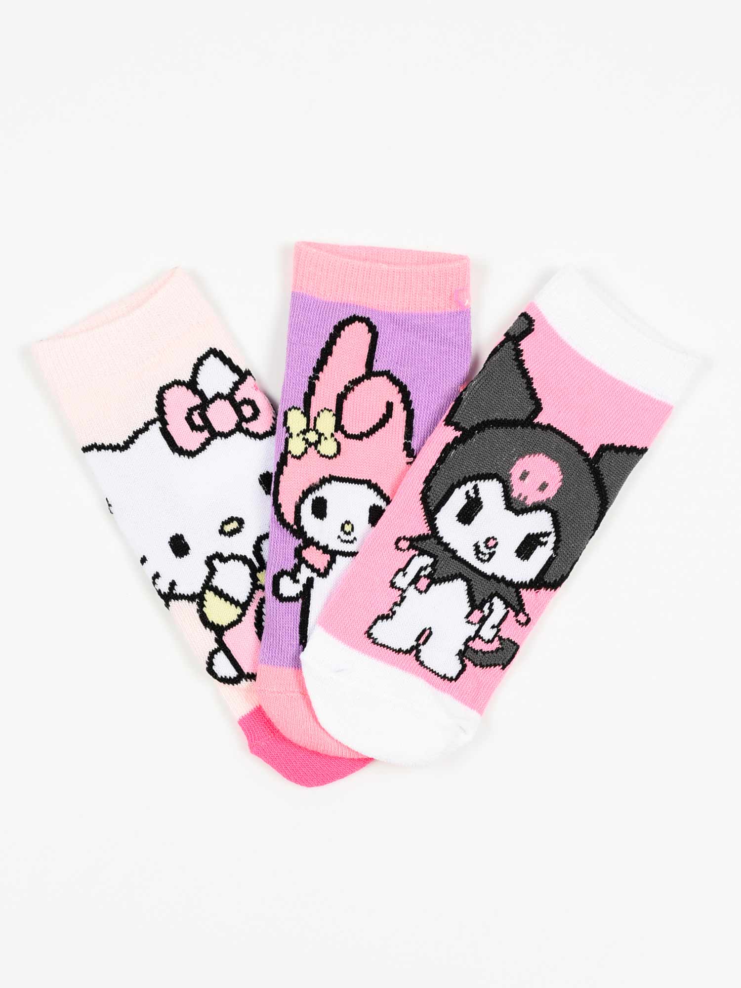 KIDS MOVIE HEROES Чорапи - комплект 3 чифта HELLO KITTY