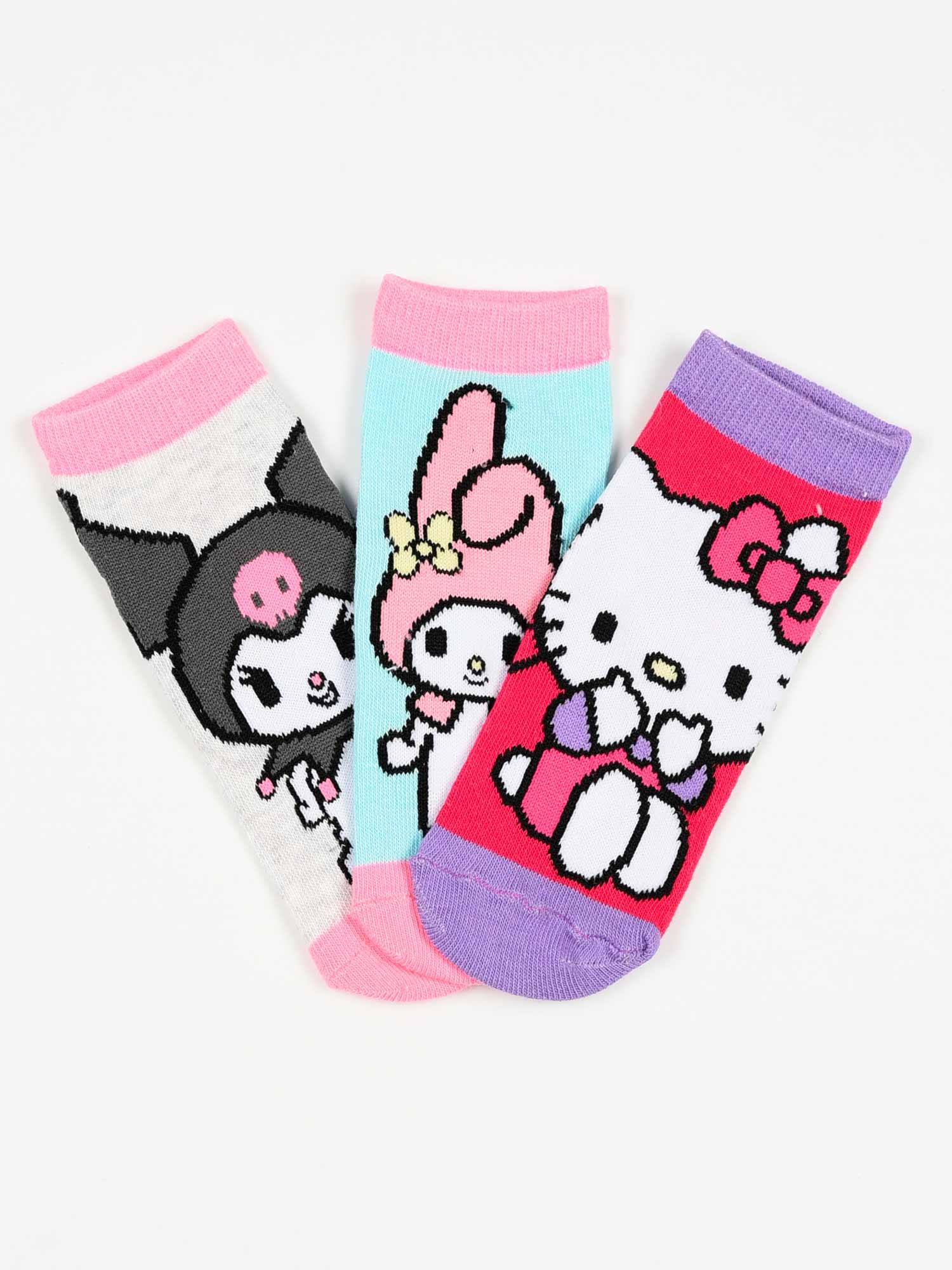 KIDS MOVIE HEROES Чорапи - комплект 3 чифта HELLO KITTY