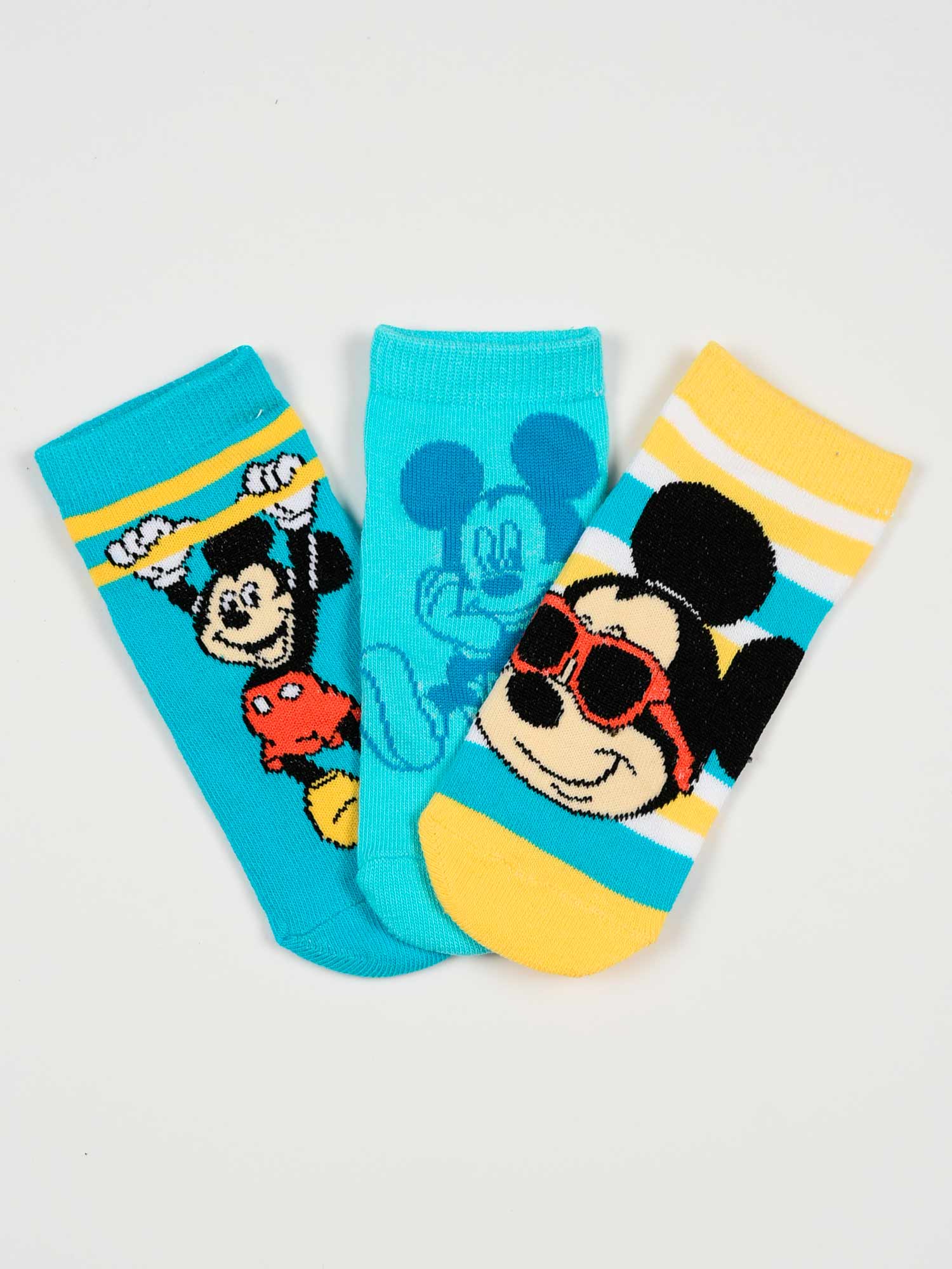 KIDS MOVIE HEROES Чорапи - комплект 3 чифта MICKEY