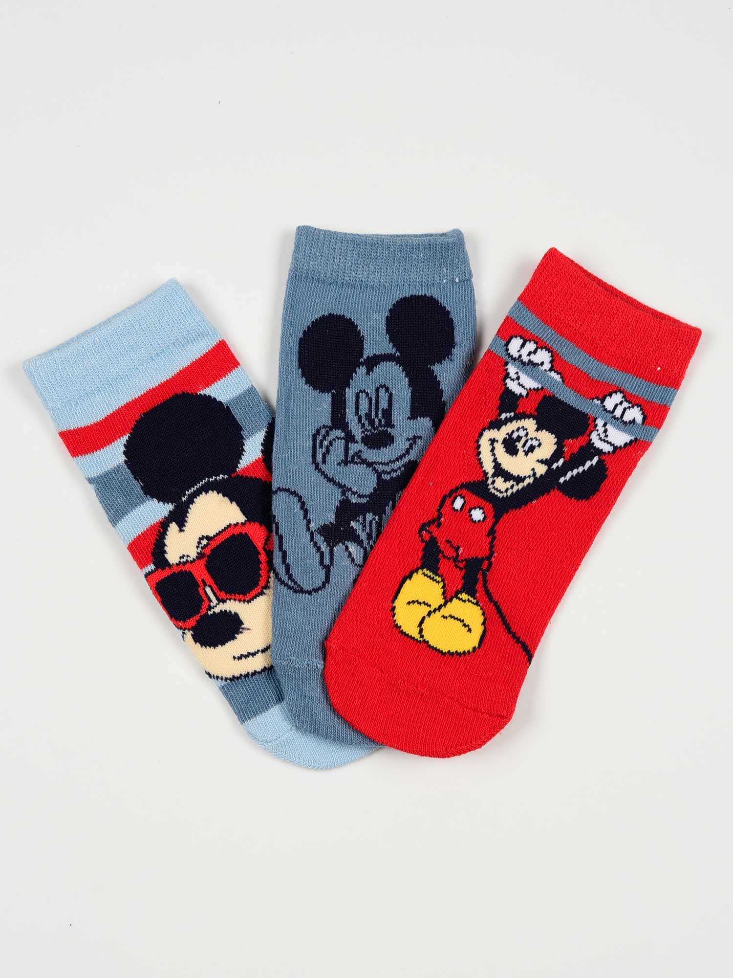 KIDS MOVIE HEROES Чорапи - комплект 3 чифта MICKEY