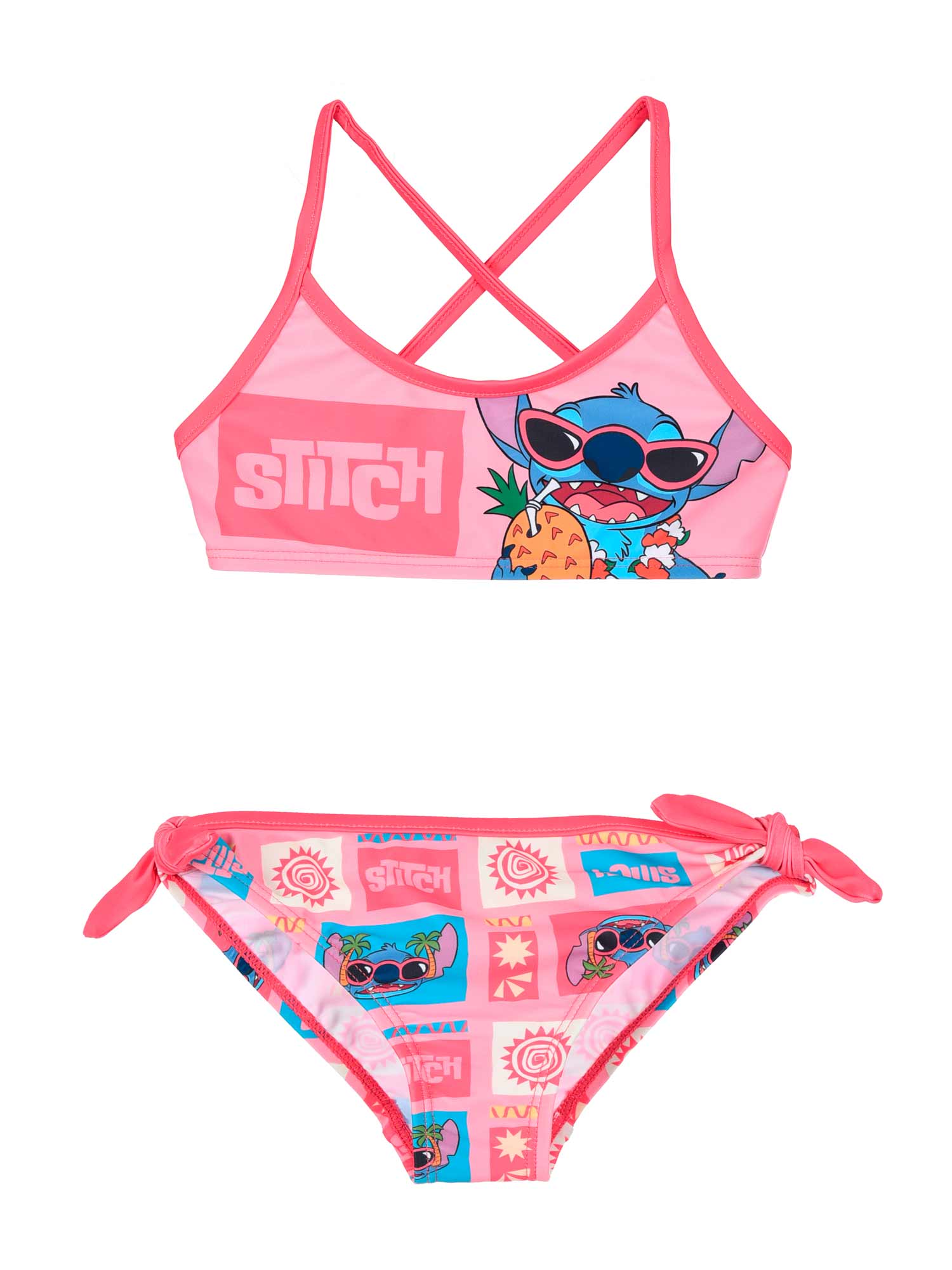 KIDS MOVIE HEROES Бански 2 части Lilo&Stitch