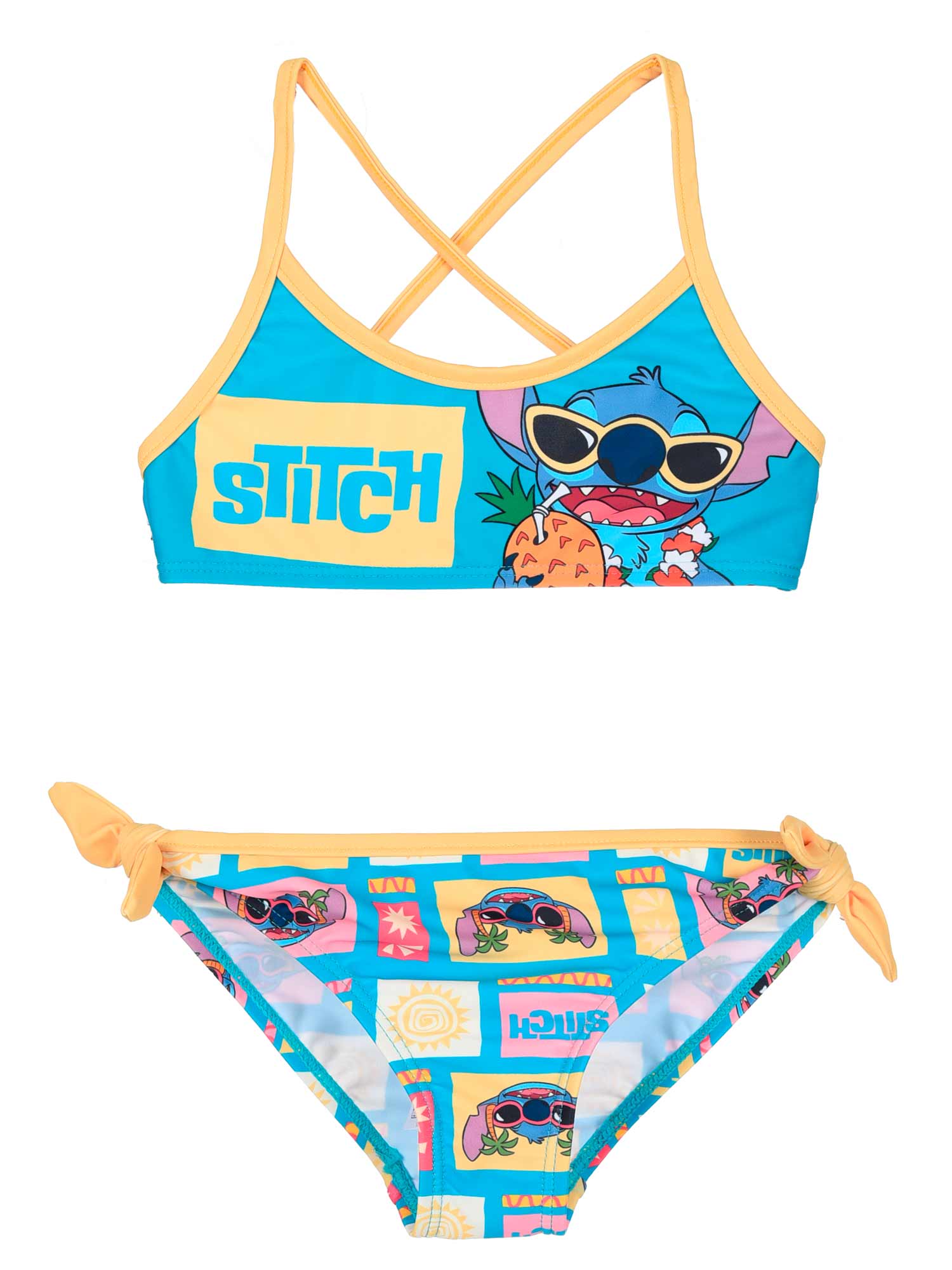 KIDS MOVIE HEROES Бански 2 части Lilo&Stitch