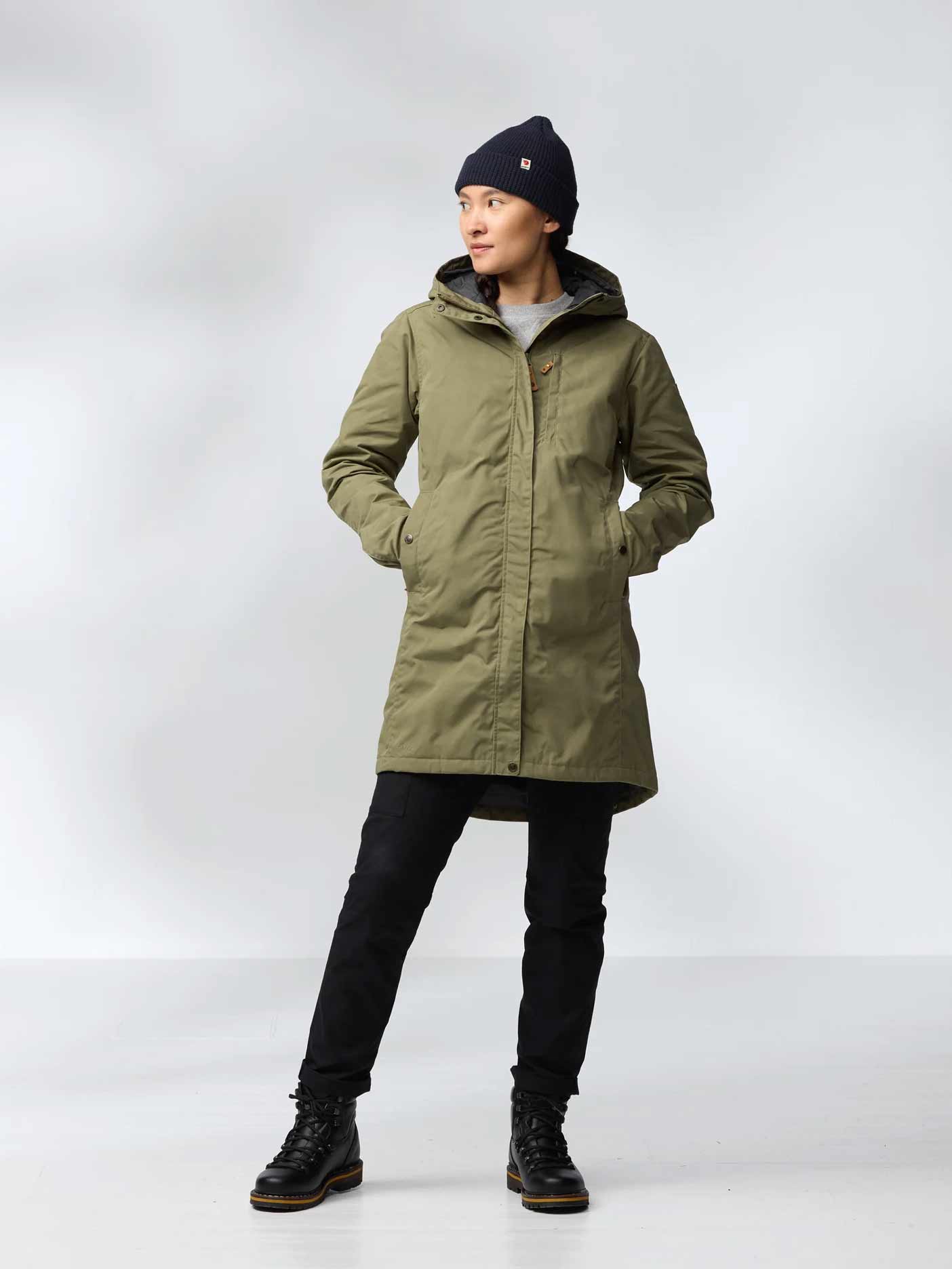FJALLRAVEN Яке Kiruna Padded Parka W