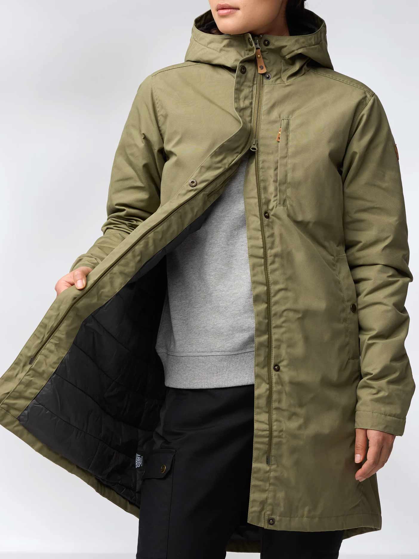 FJALLRAVEN Яке Kiruna Padded Parka W