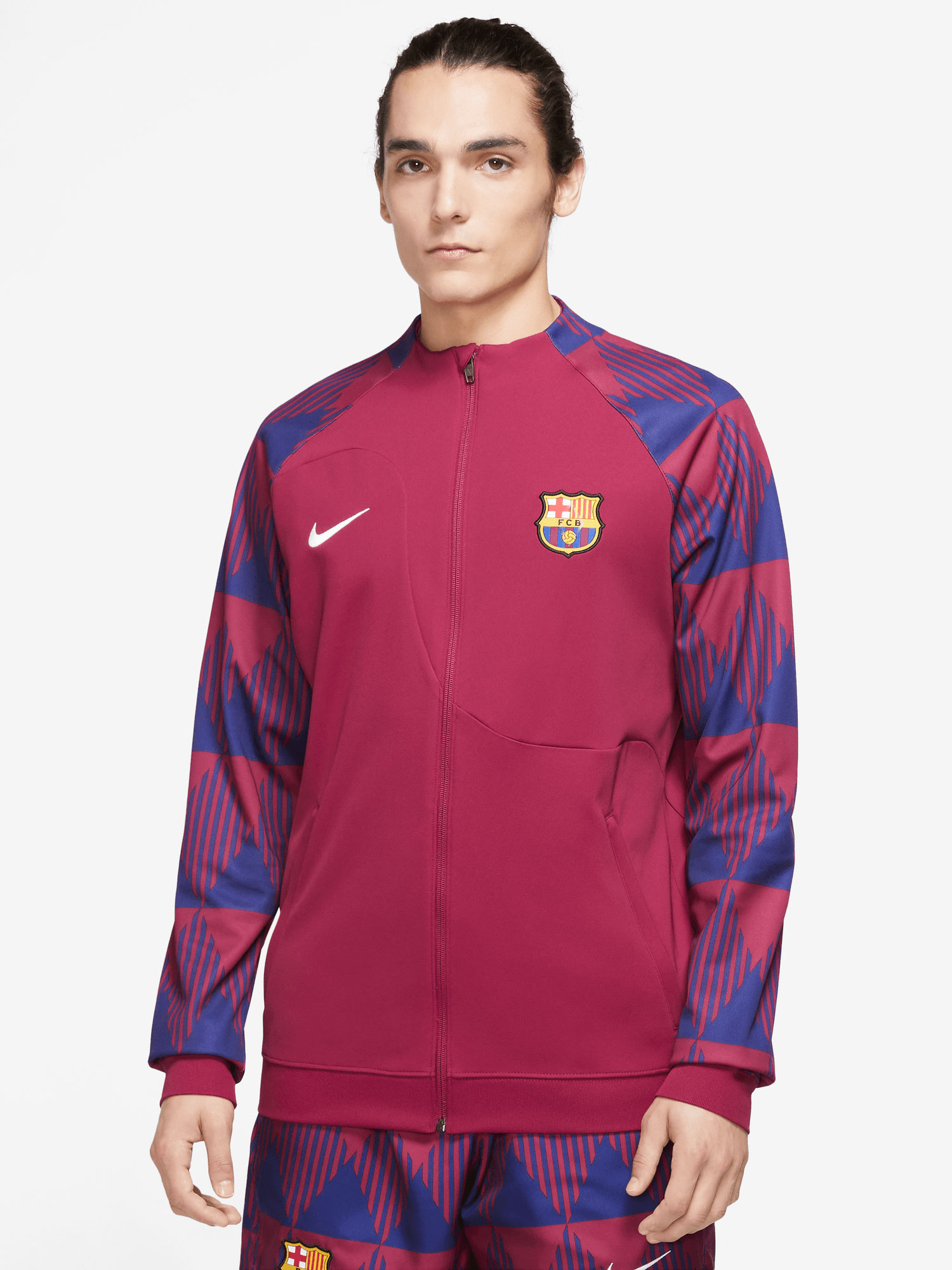 Bluza sport Fcb M Acdpr Anthm K Gx