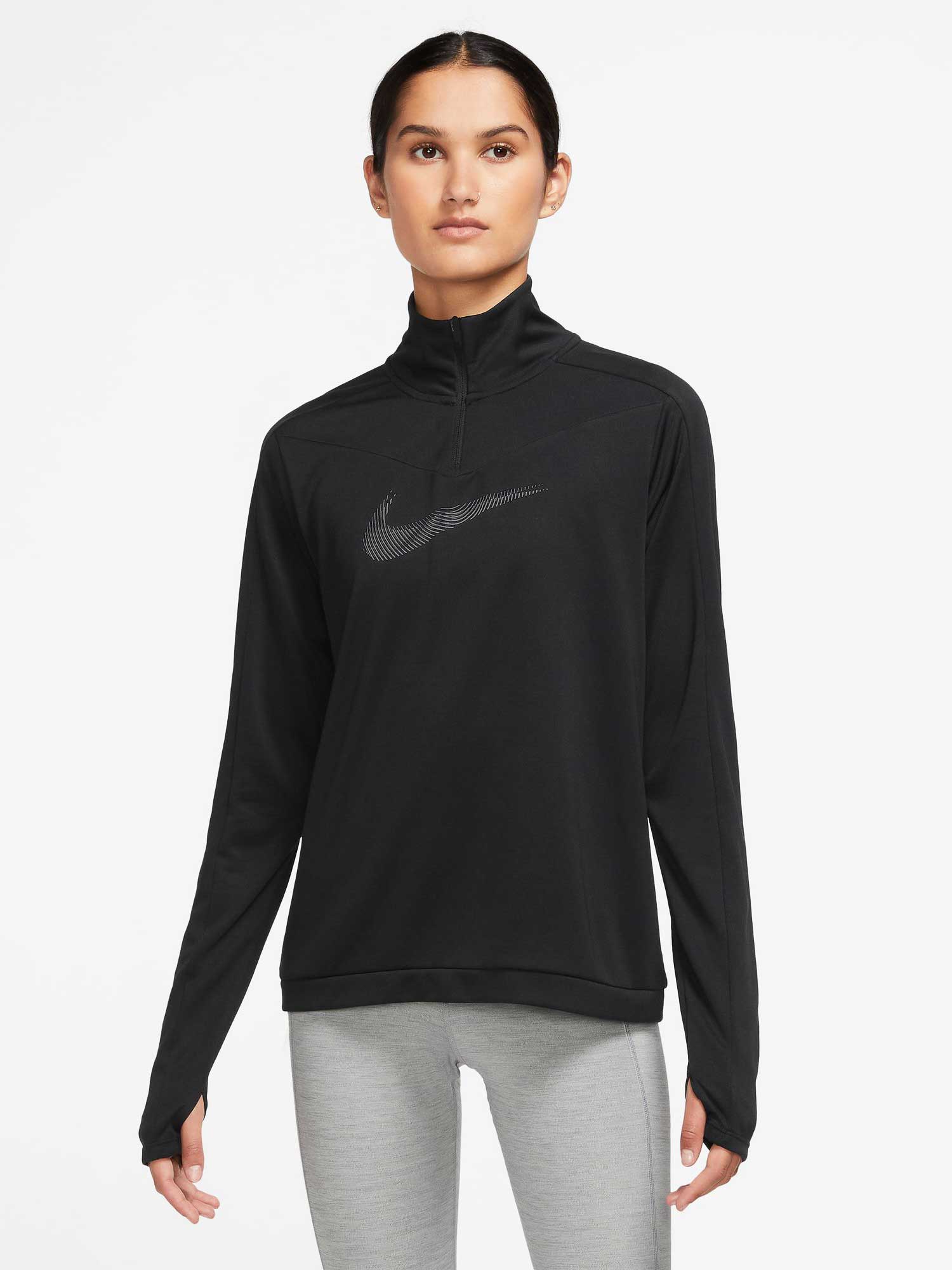 Bluza W Nk Df Swoosh Hbr Hz Pacer