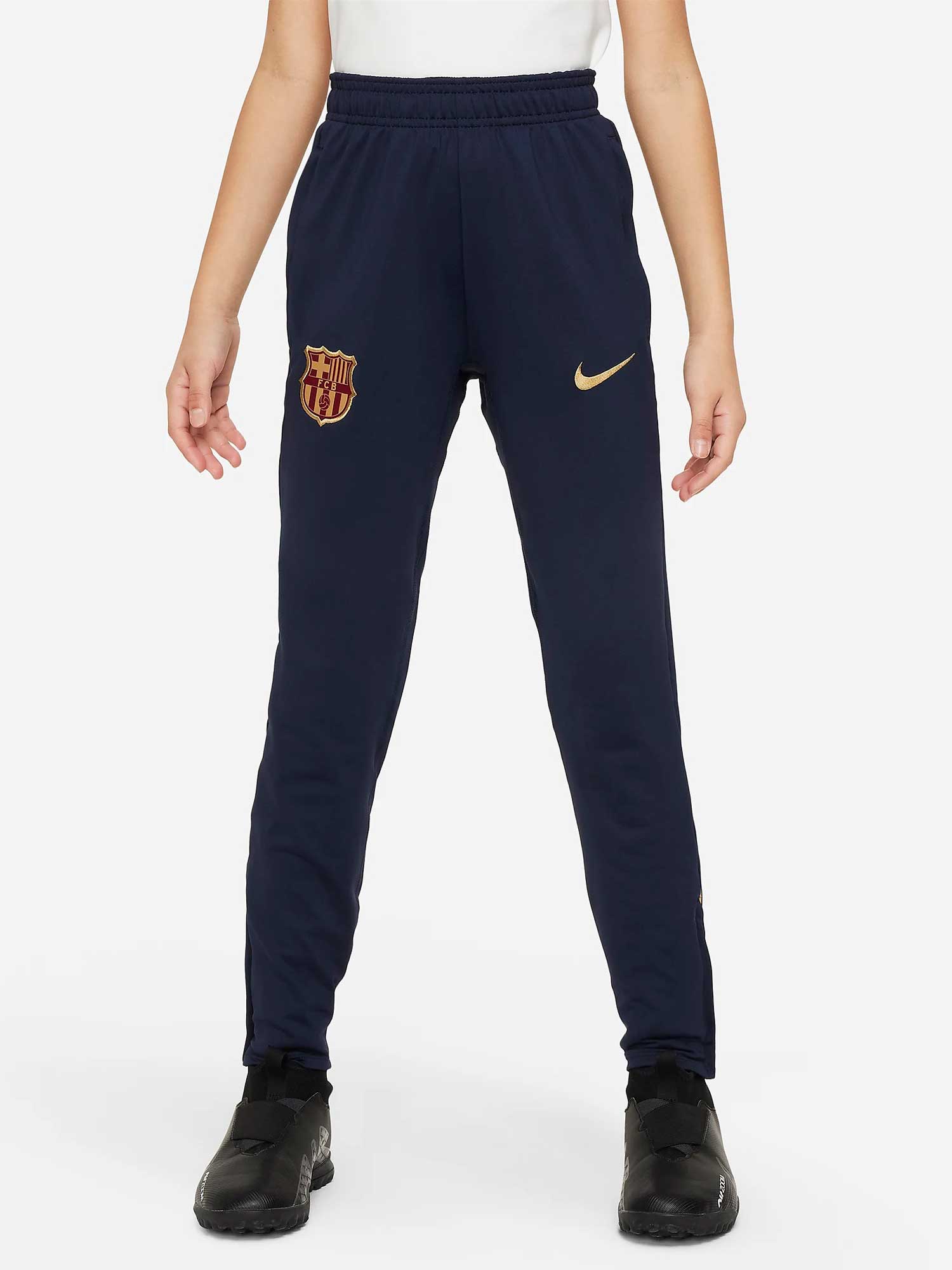 Pantaloni sport Fcb Y Nk Df Strk Kpz