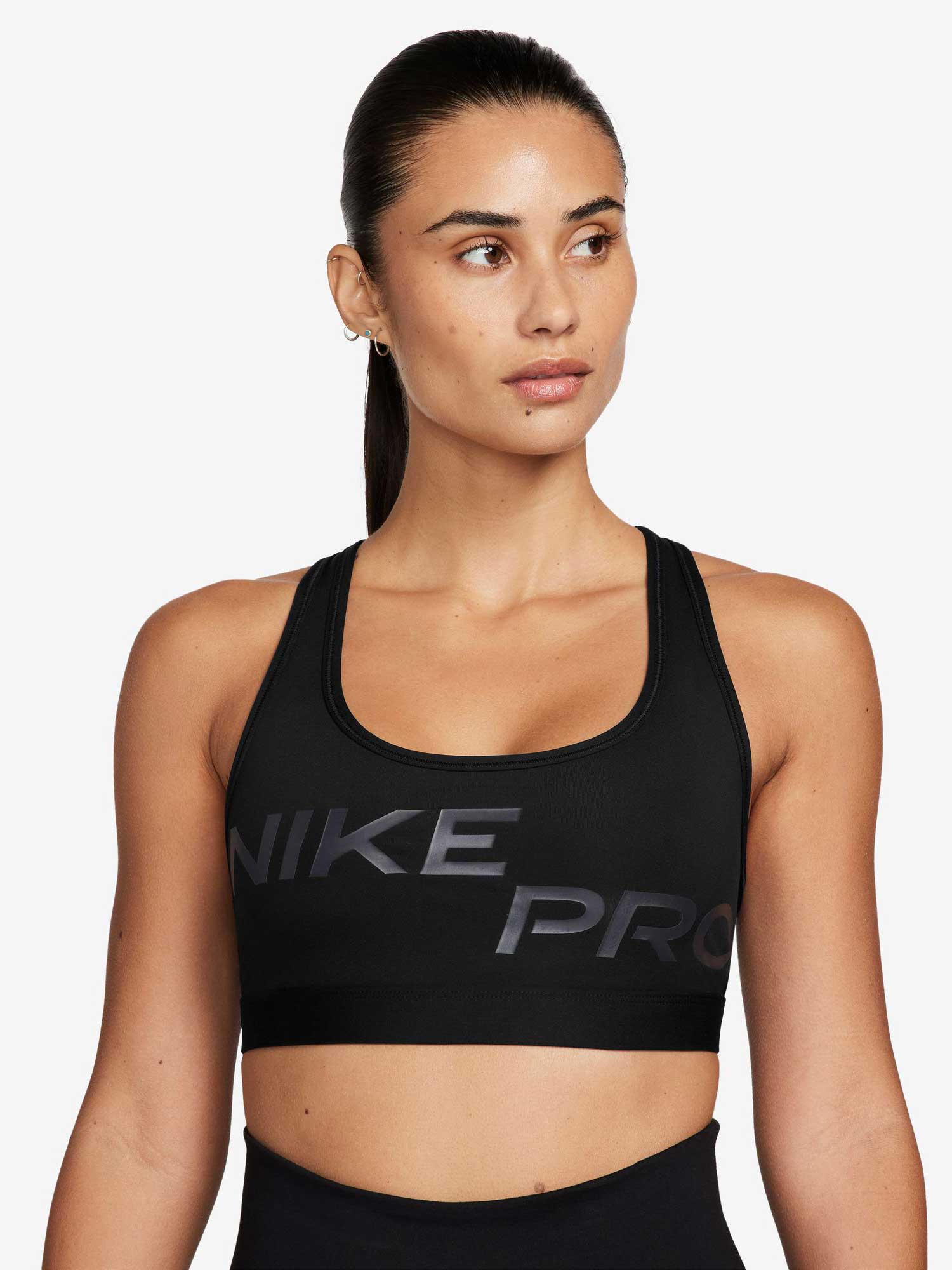 NIKE Bustiera sport W Np Df Swsh Lgt Spt Grx