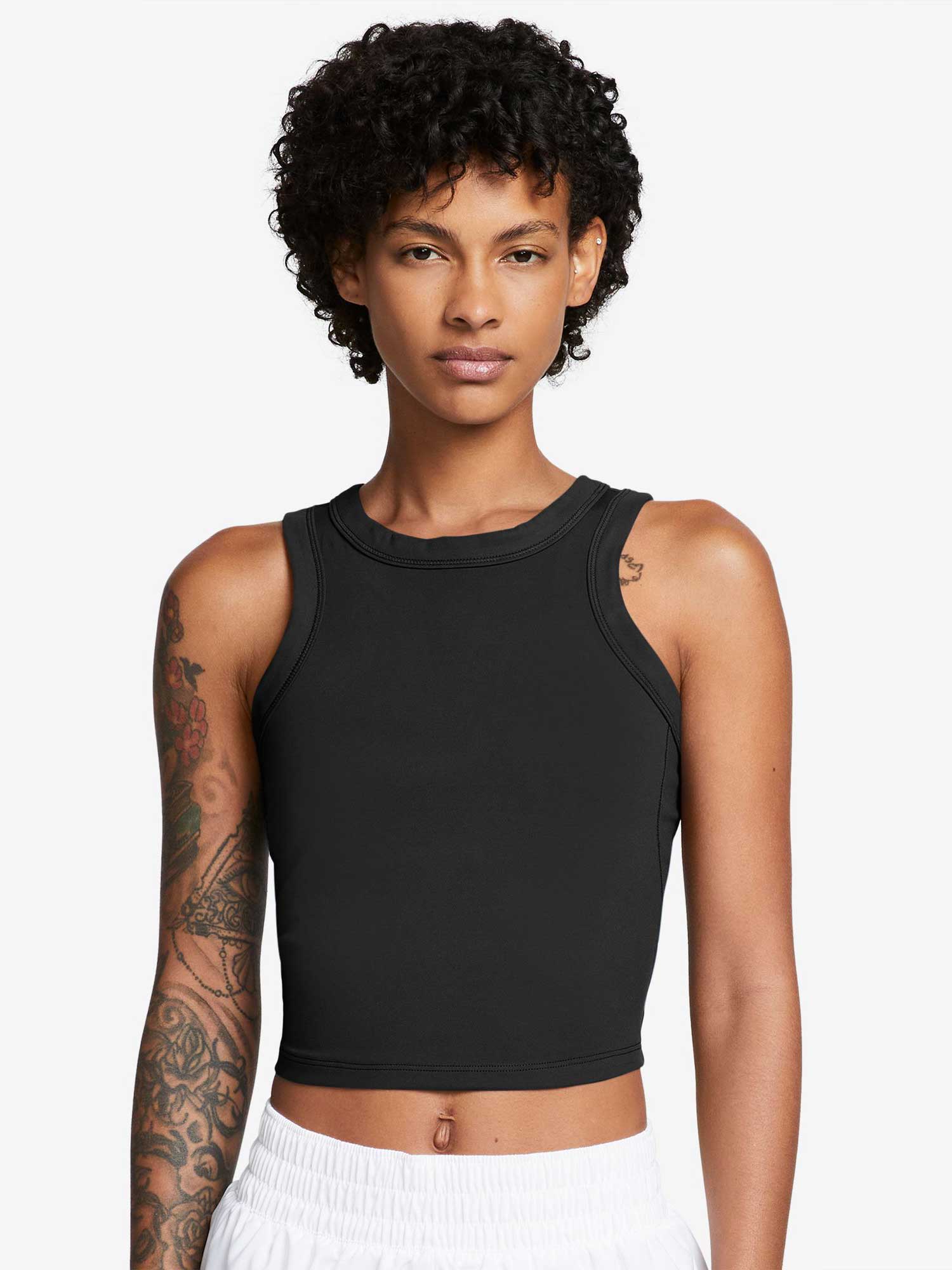 Maiou W Nk One Fitted Df Crop