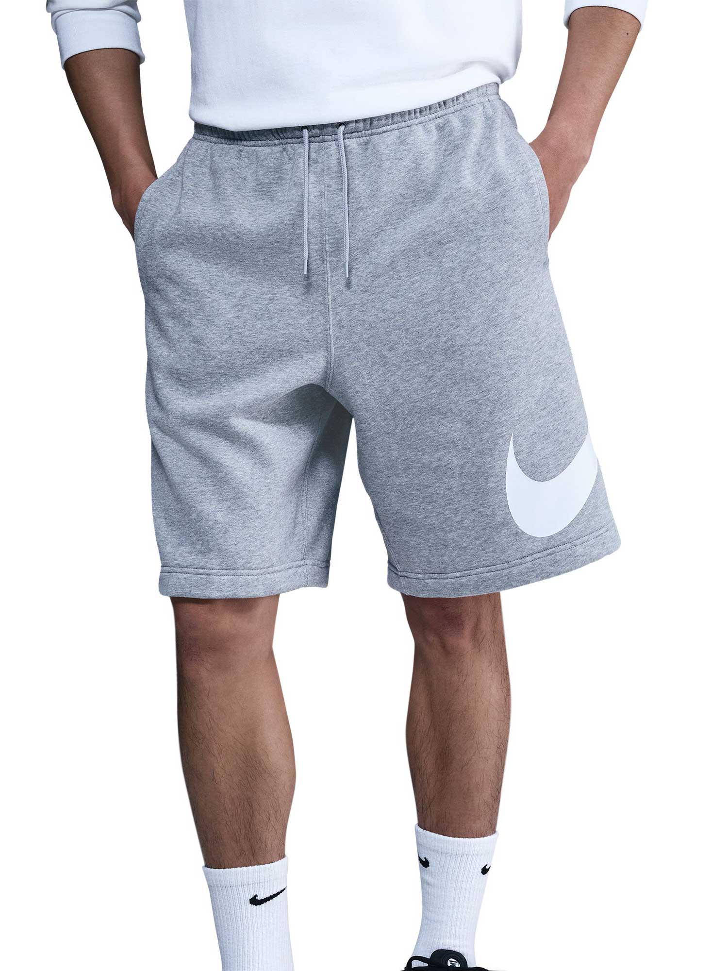 Nike NSW CLUB SHORT BB GX M Pantaloni scurți pentru bărbați, gri, mărime