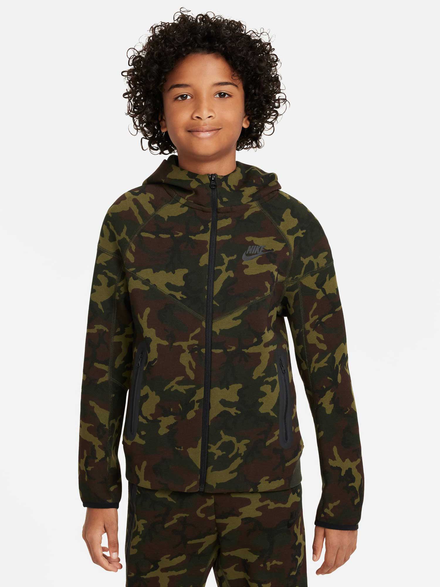 Hanorac B Nsw Tch Flc Camo Top