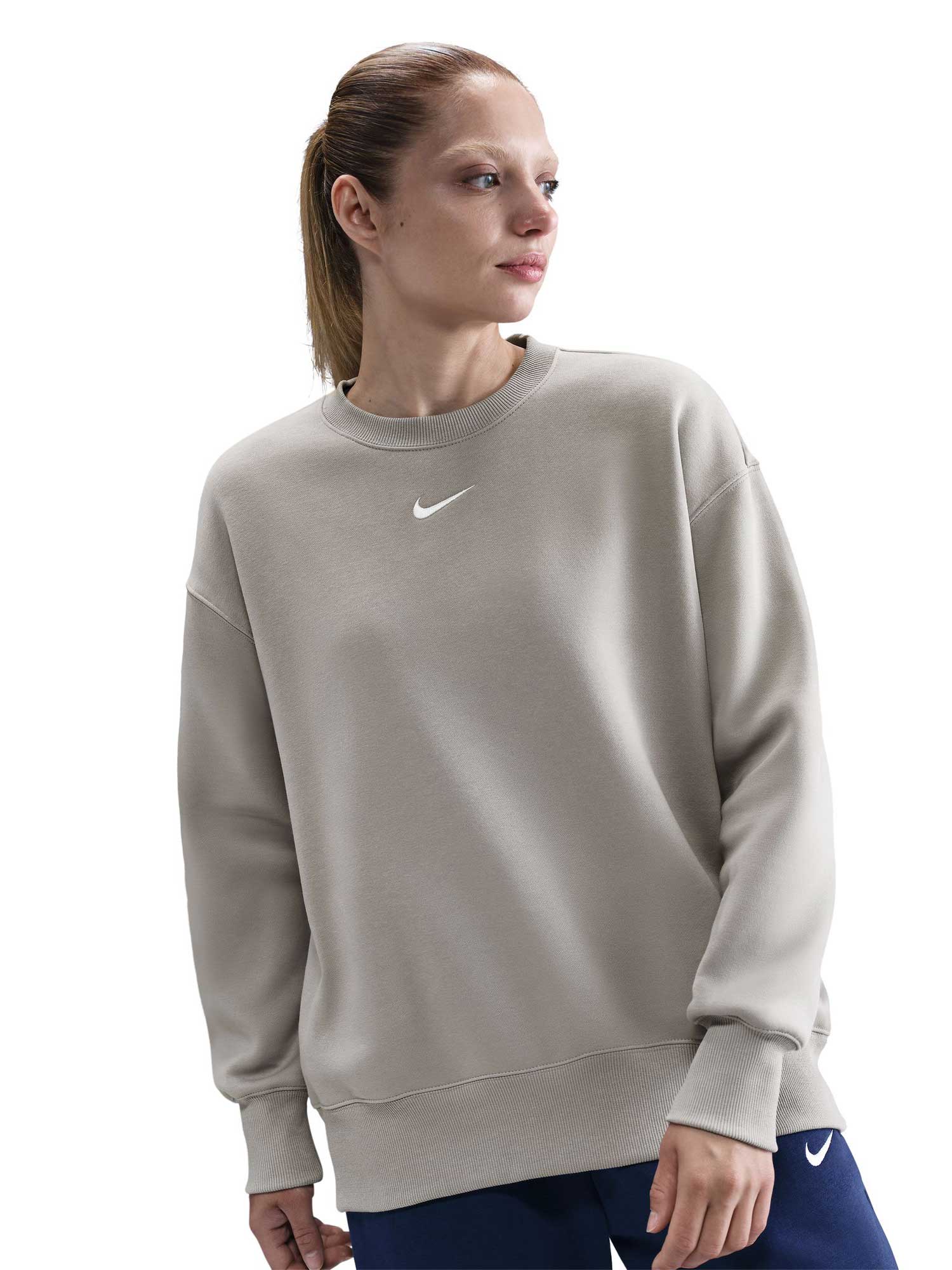 Bluza W Nsw Phnx Flc Os Long Crew