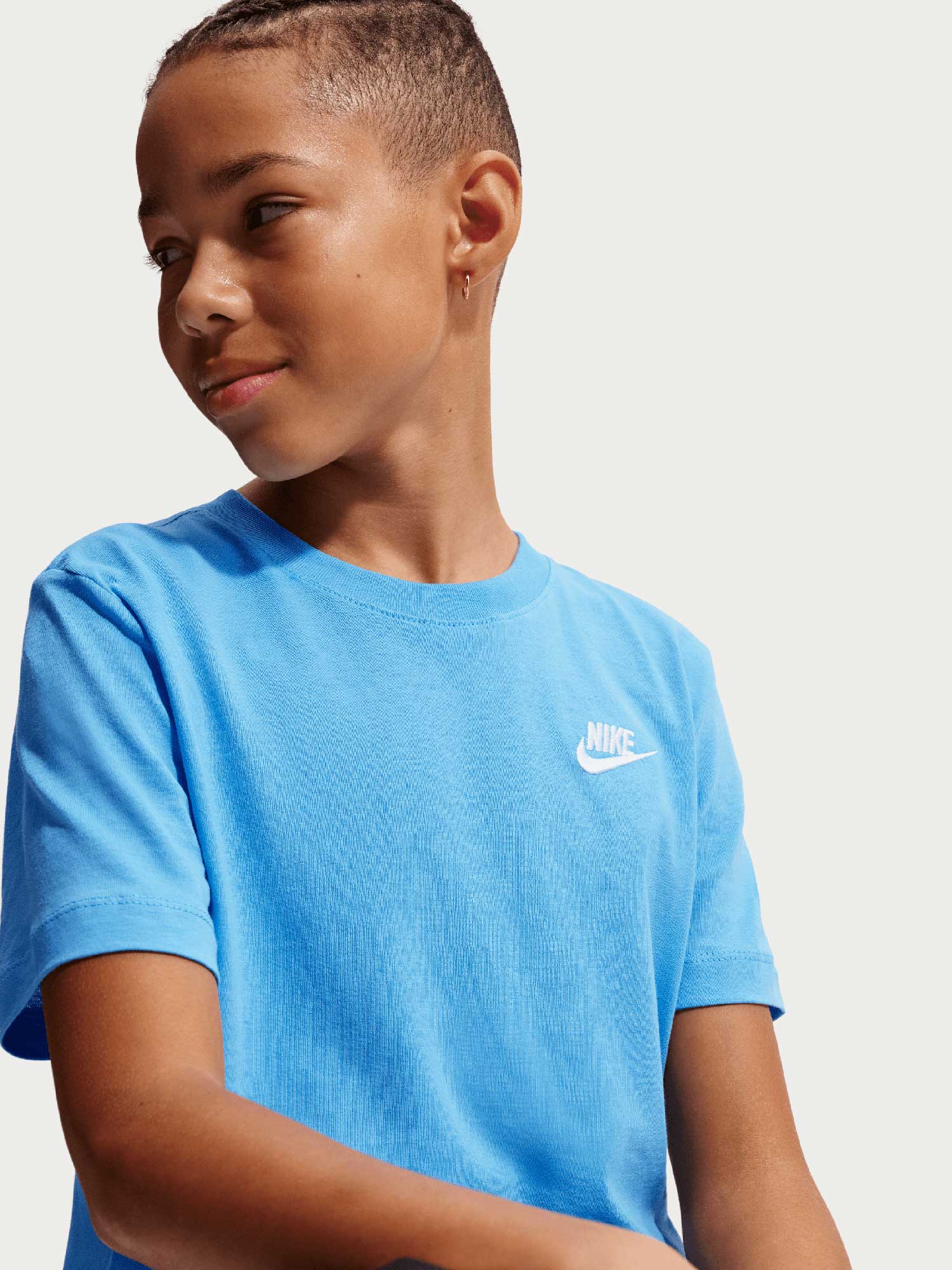 NIKE Тениска K NSW TEE EMB FUTURA LBR