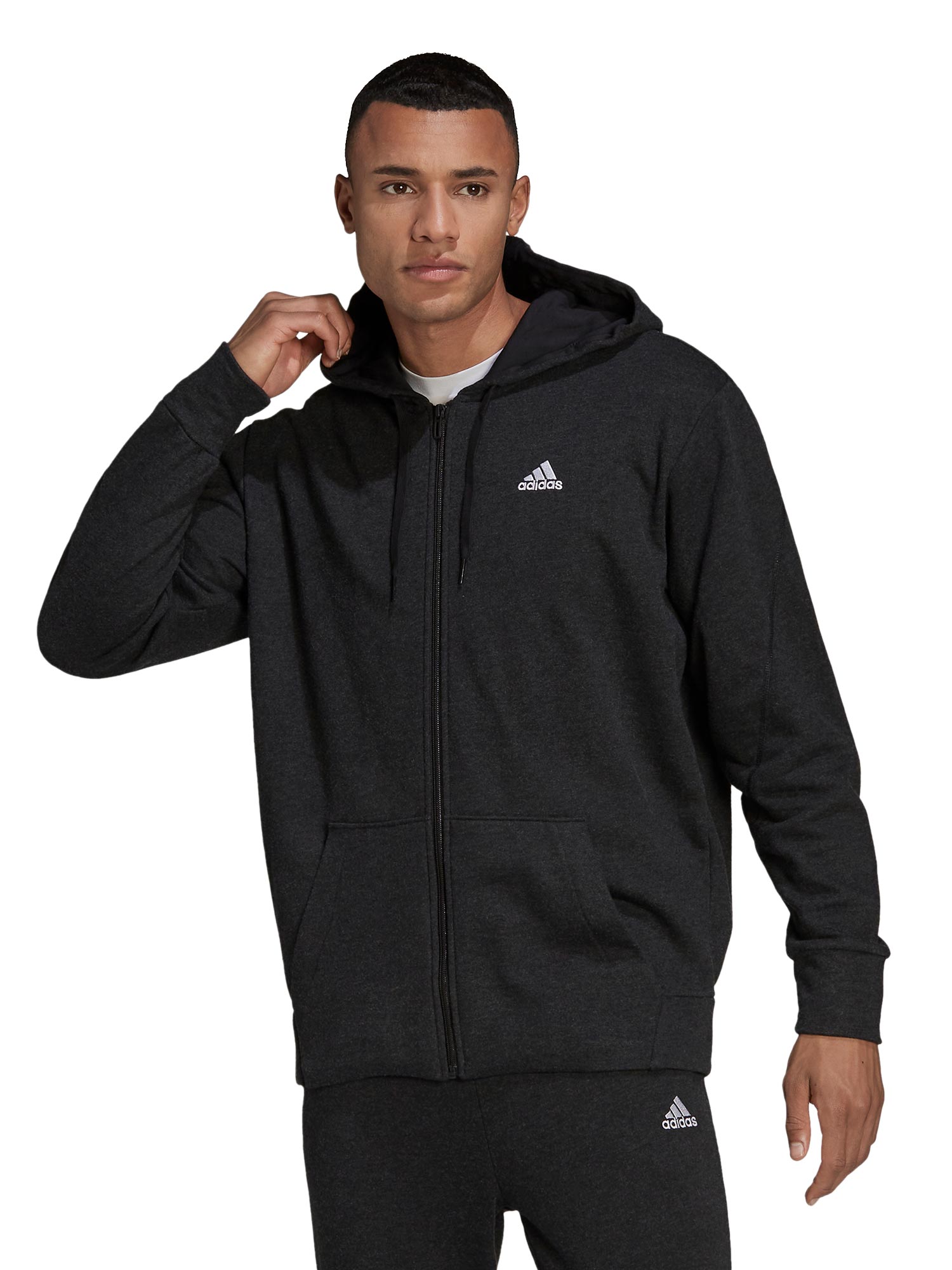 Hanorac Melange Full-Zip