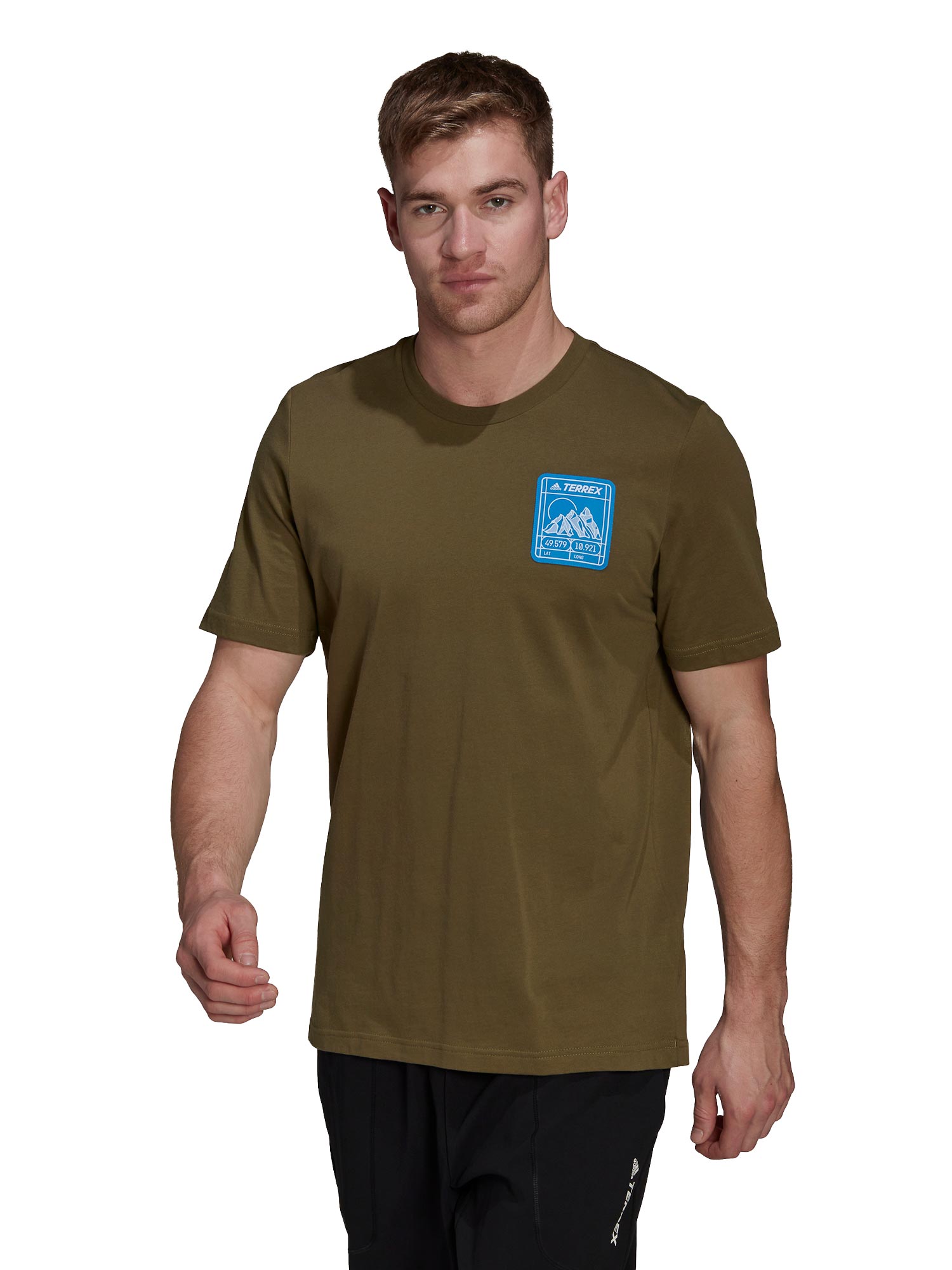 Tricou Terrex Patch Mountain Graphic