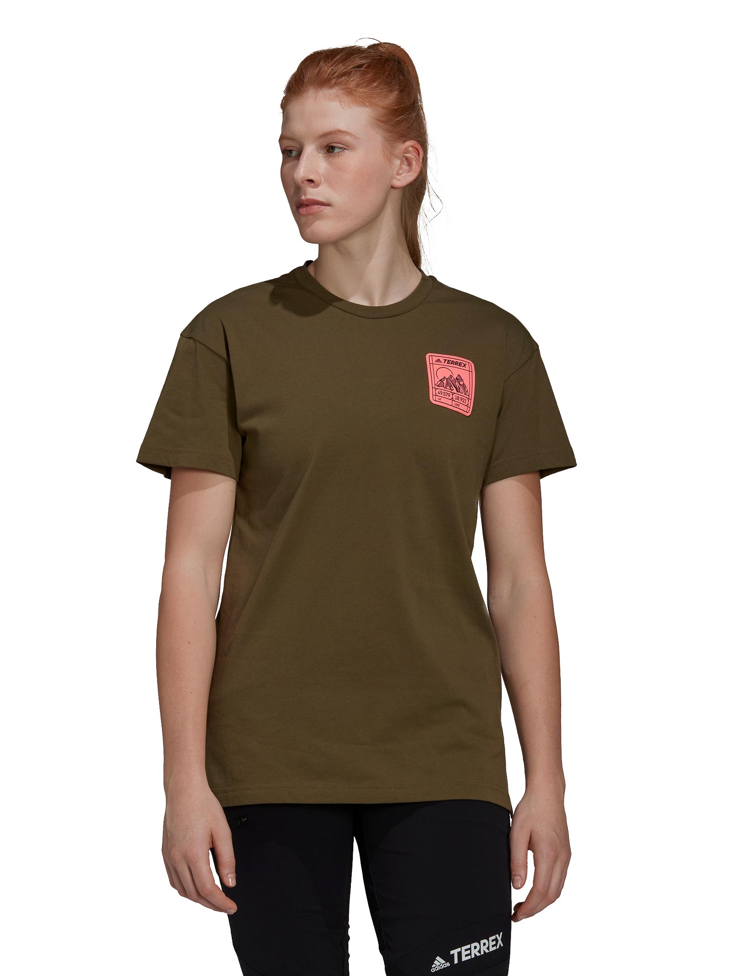 Tricou Terrex Patch Mountain Graphic