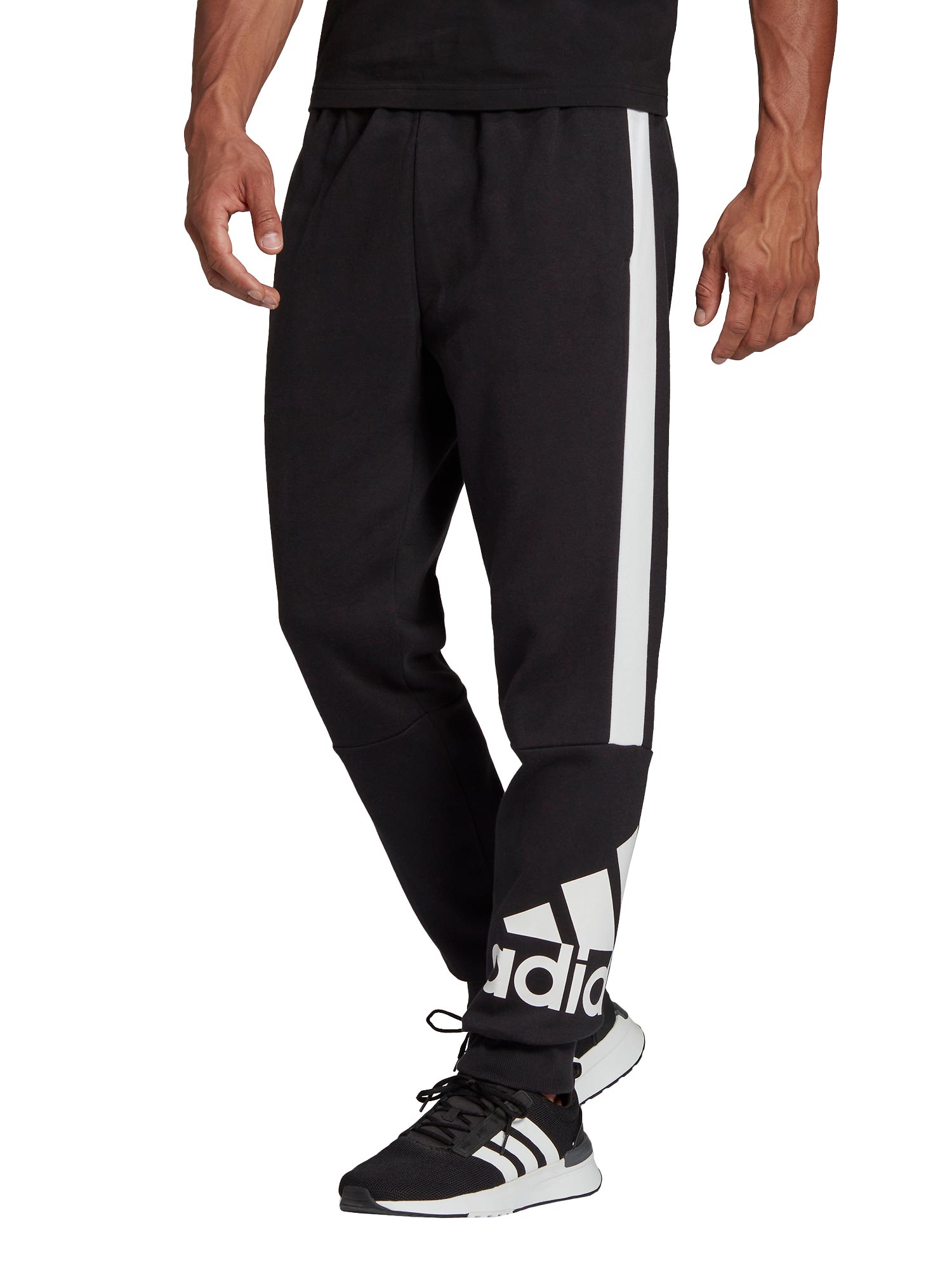 Pantaloni sport Essentials Colorblock Fleece