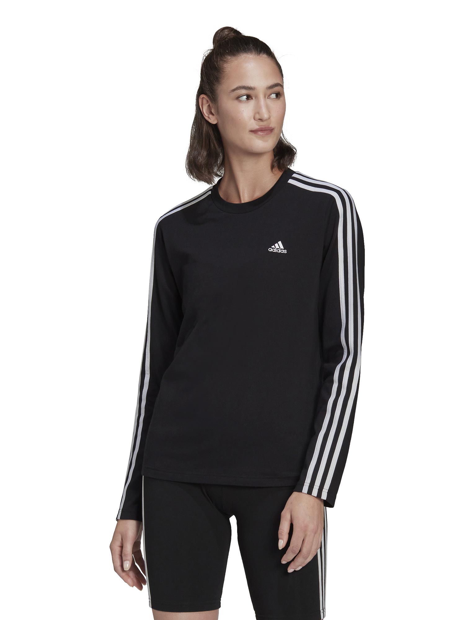 Bluza Essentials 3-Stripes Long-Sleeve