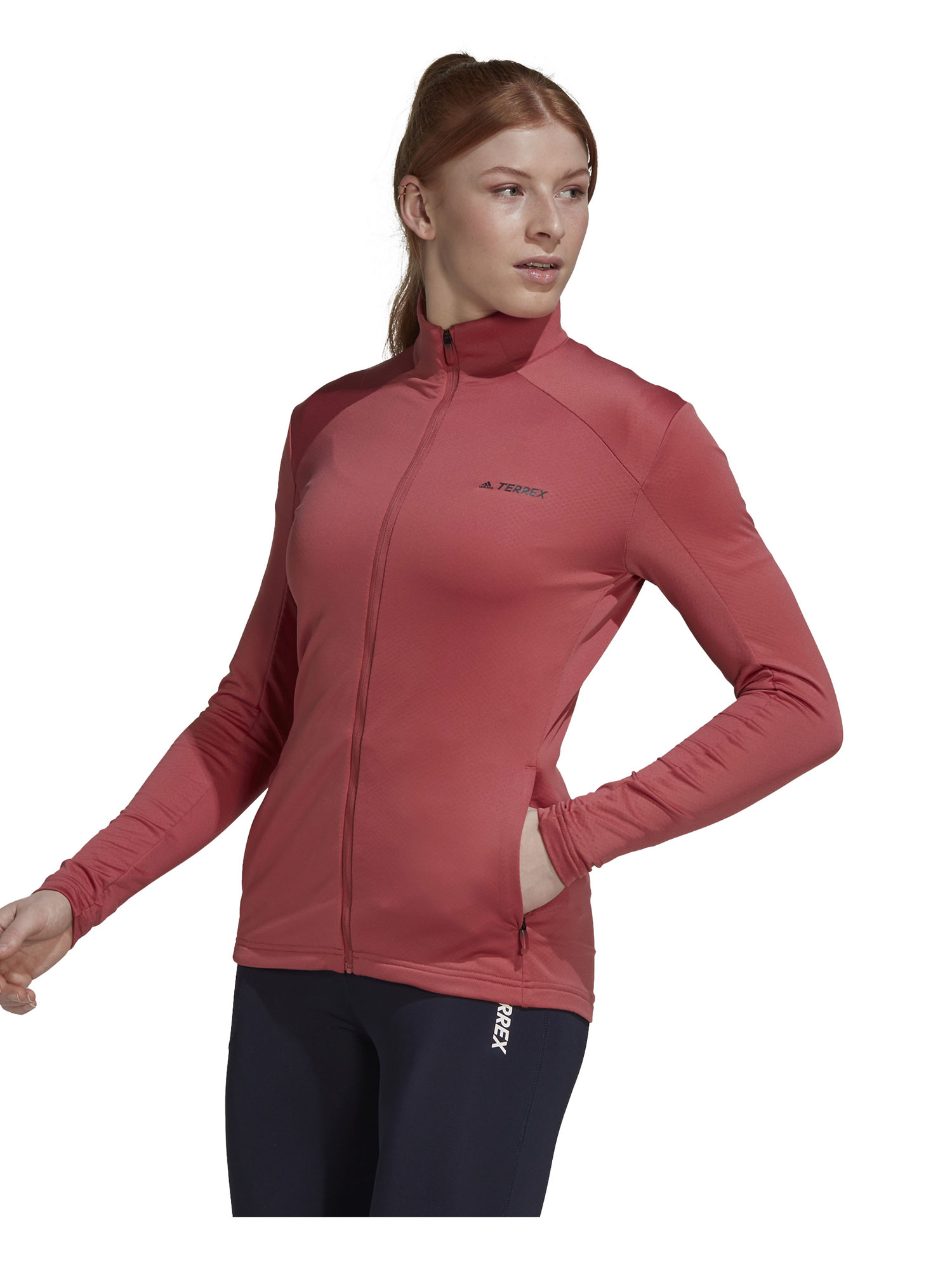 Bluza sport Terrex Multi Primegreen Full-Zip