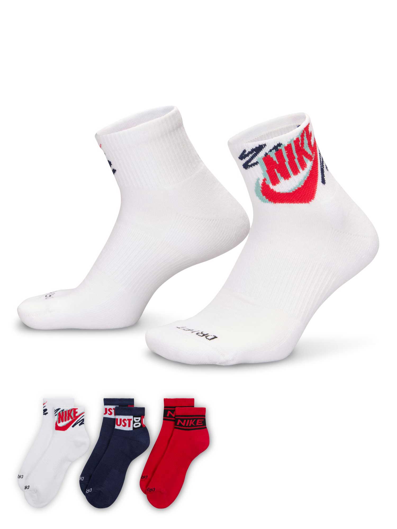 Sosete U Nk Ed Pls Ankle 3p Sport 144