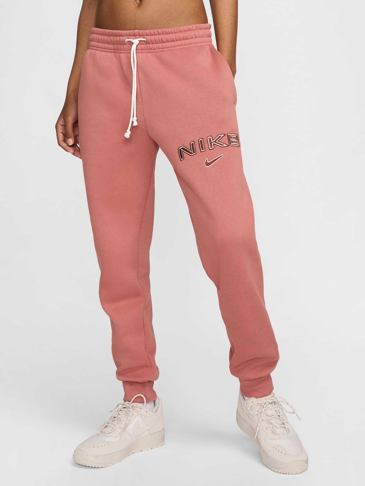 Pantaloni sport W Nsw Phnx Flc Mr Std Logo Pnt