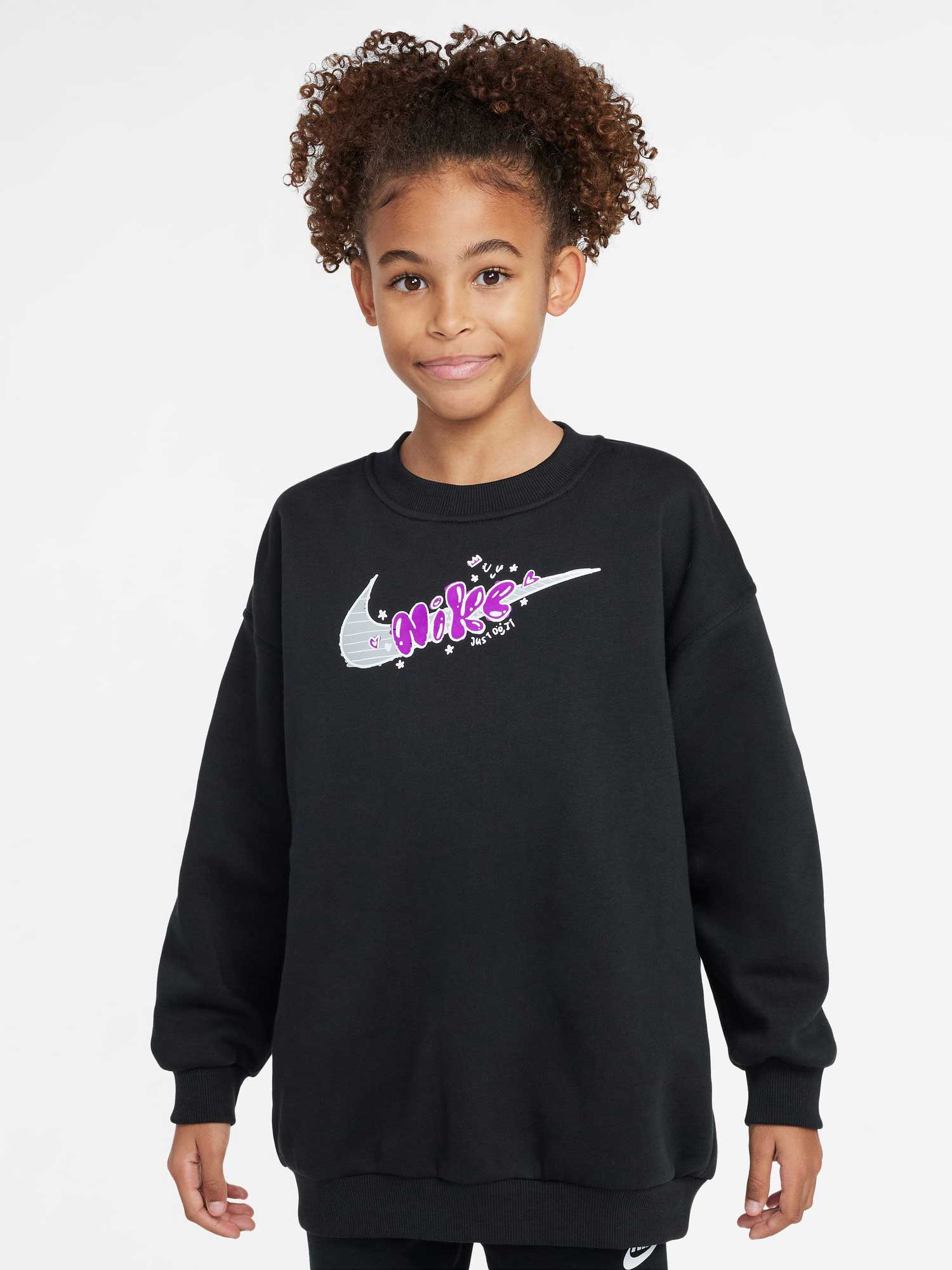 Bluza juniori G Nsw Club Flc Ovrszd Crew Gx