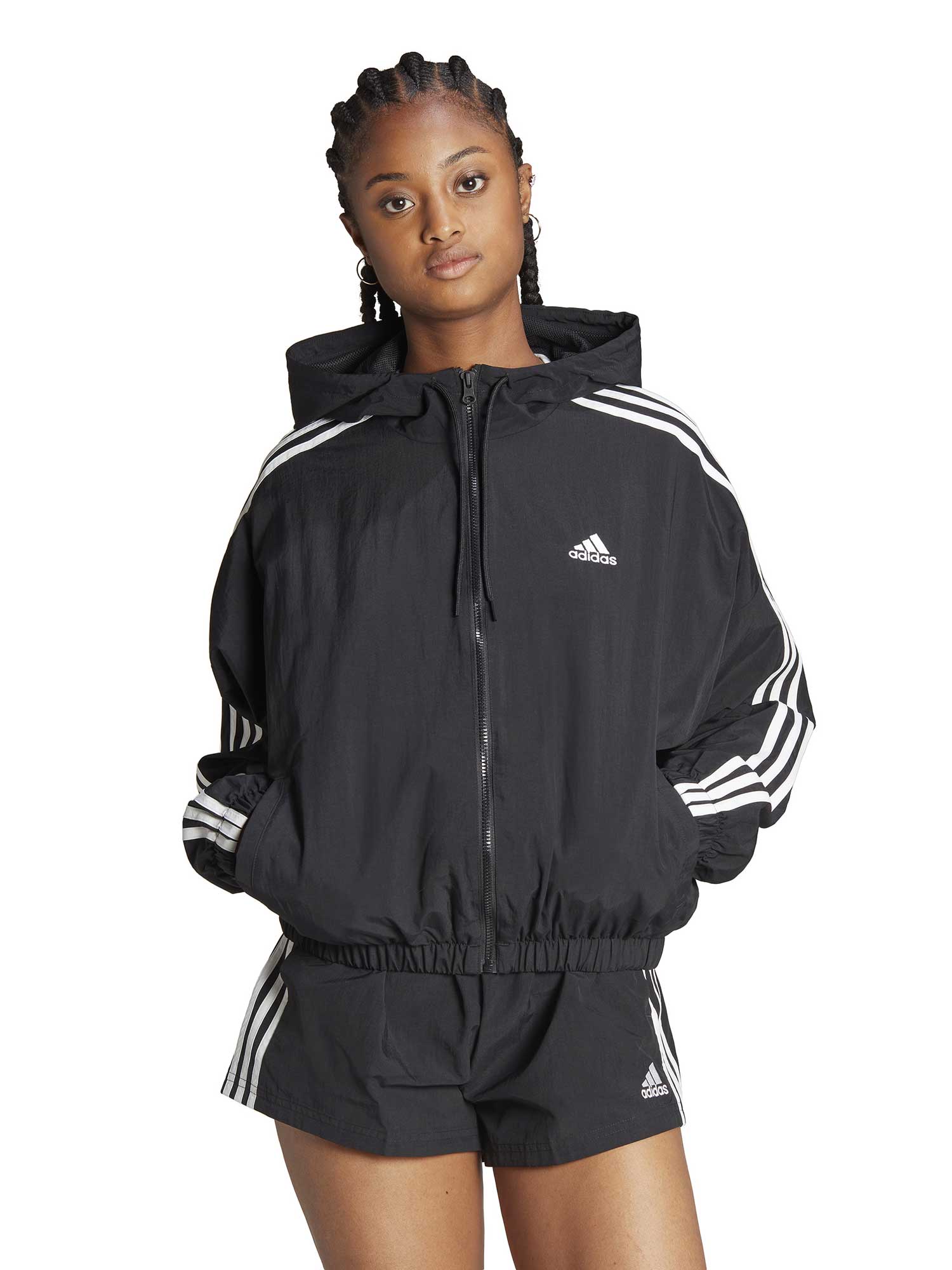 Geaca vant Essentials 3-Stripes Woven Windbreaker