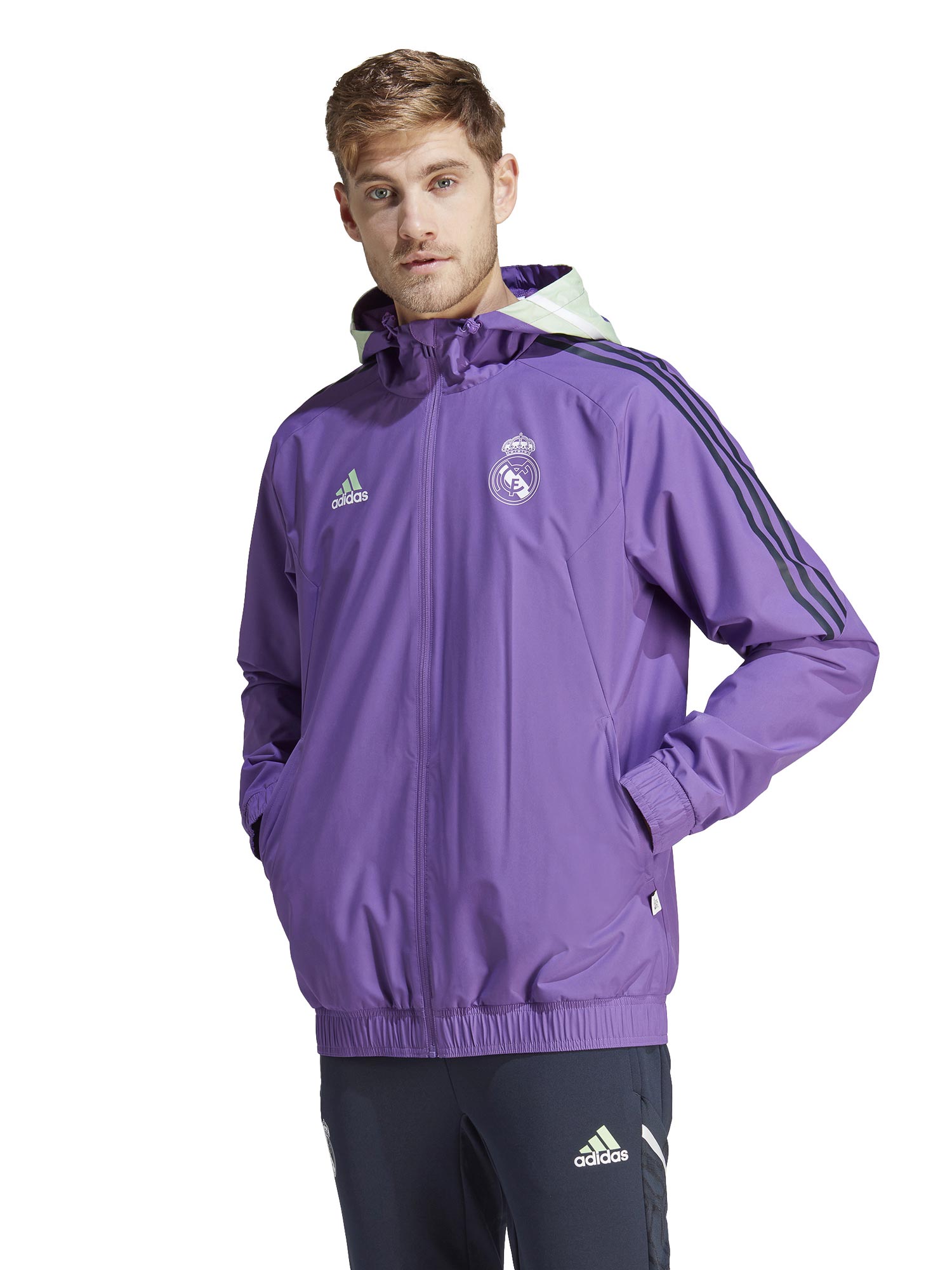 Geaca de vant Real Madrid Condivo 22 All-Weather