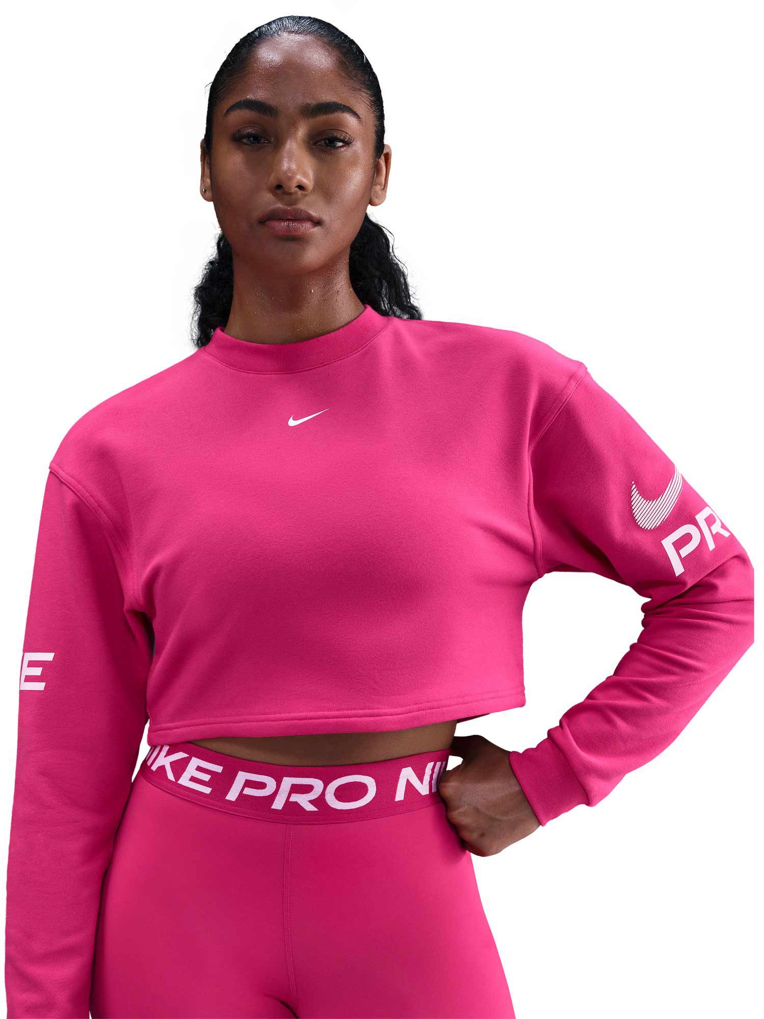 Bluza W Np Df Flc Crew Tt Grx