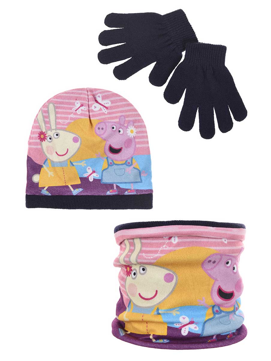 Set 3 piese Peppa Pig