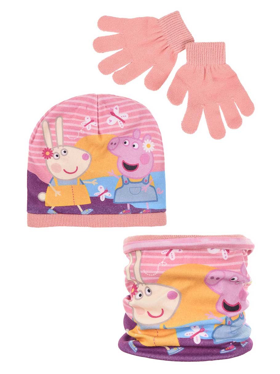 Set 3 piese Peppa Pig