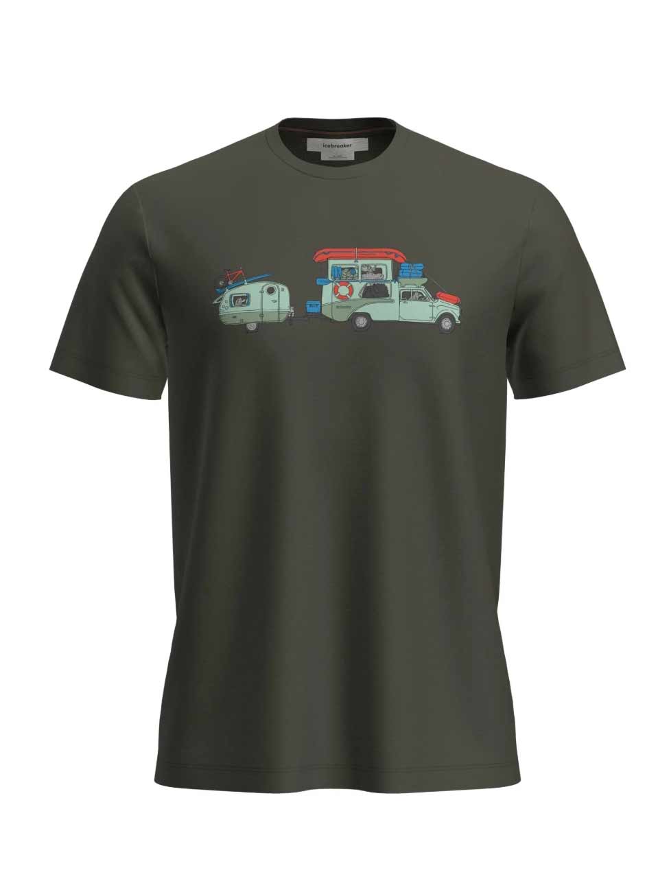 ICEBREAKER Тениска M Mer 150 Tech Lite SS Tee Transportage