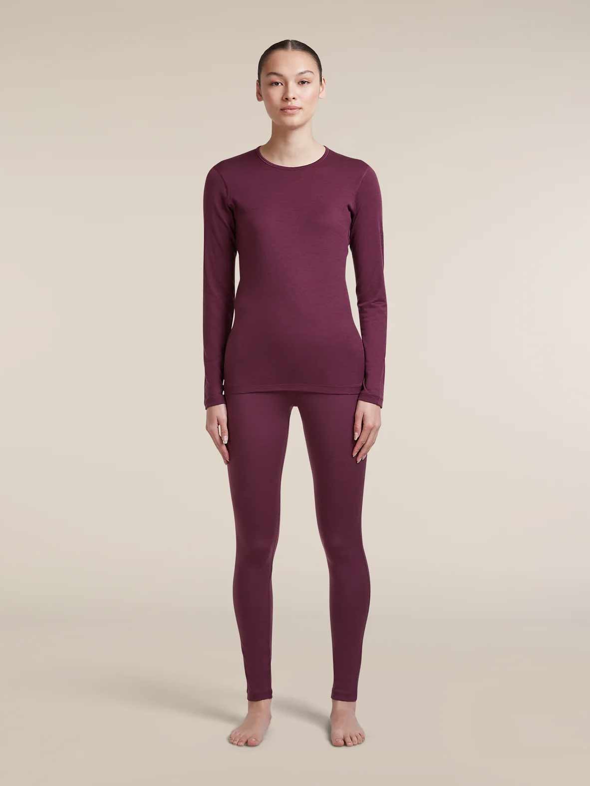 ICEBREAKER Термоклин W 200 Oasis Leggings DK BERRY