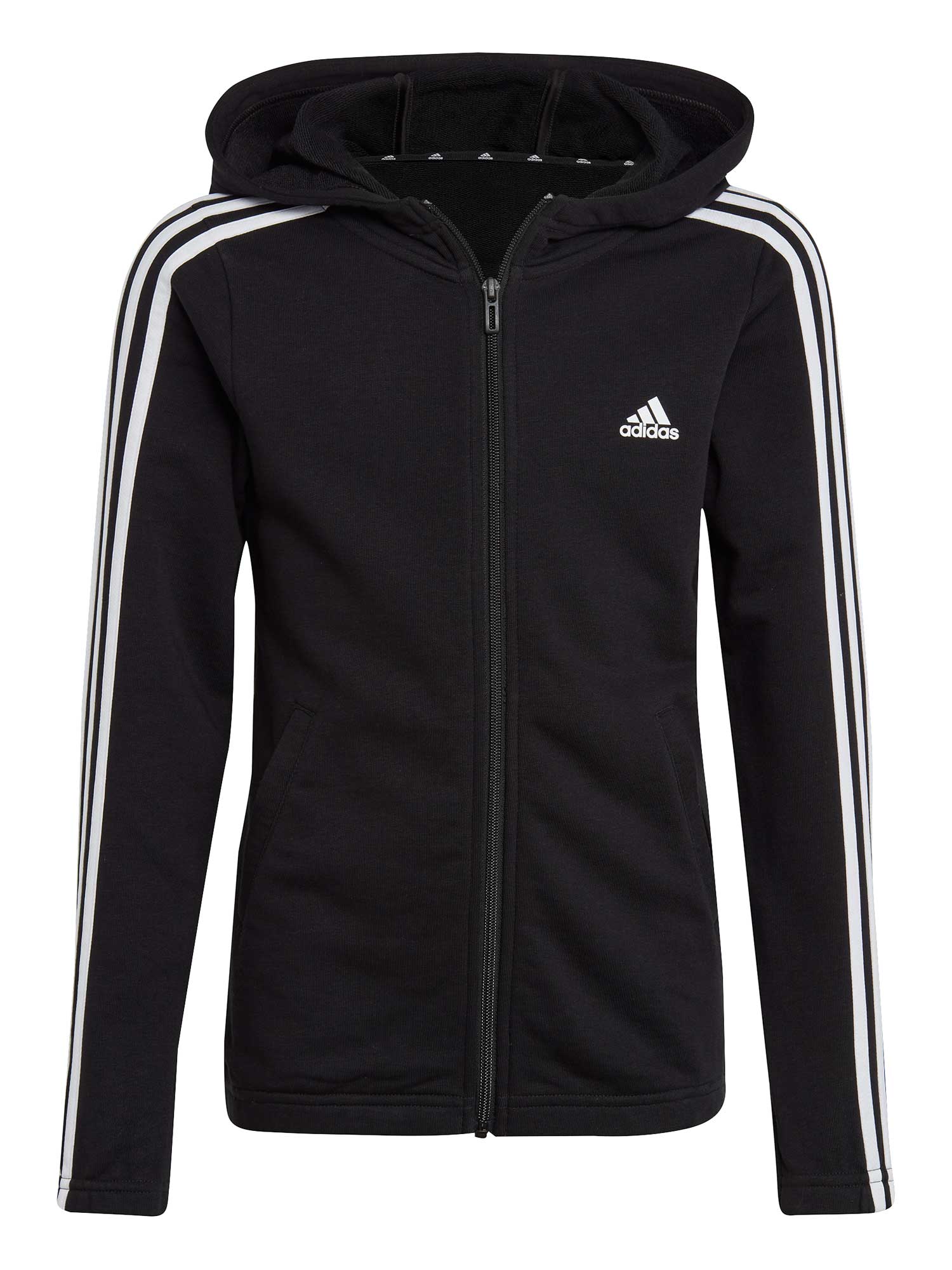 Hanorac Essentials 3-Stripes Full-Zip