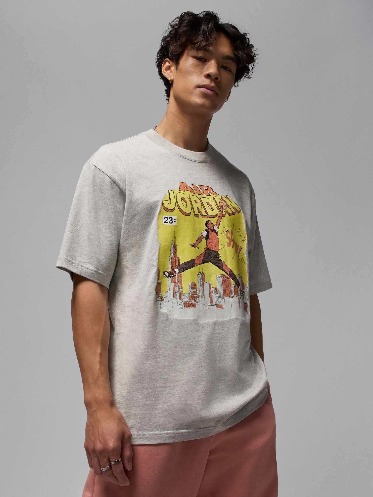 Tricou M J Nc Comic Ss Crew