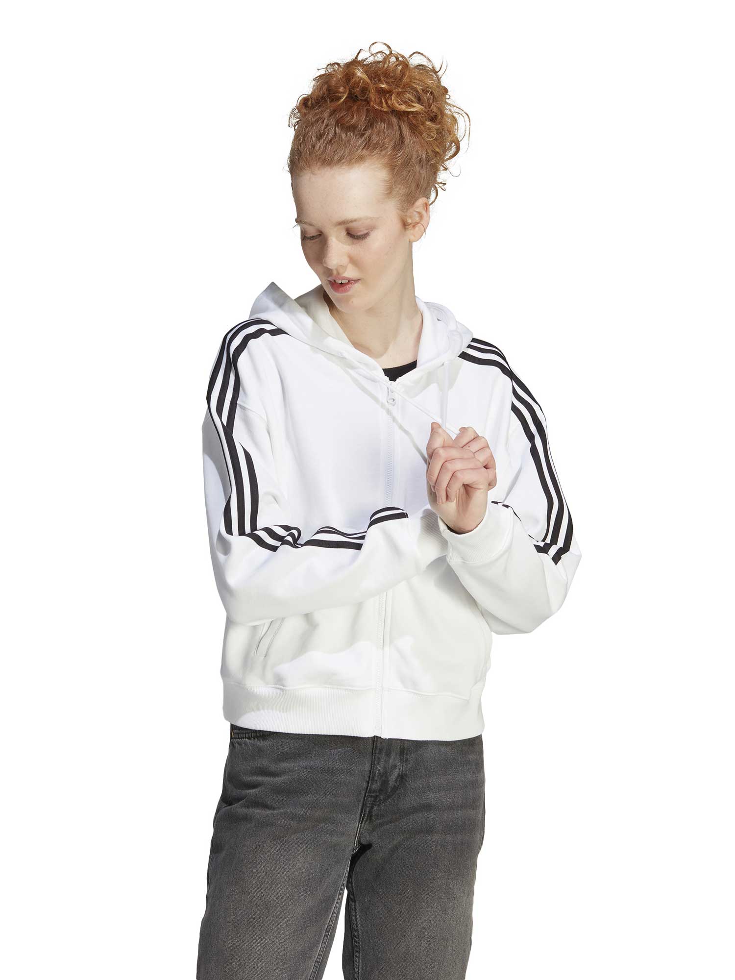 Hanorac Essentials 3-Stripes French Terry Bomber