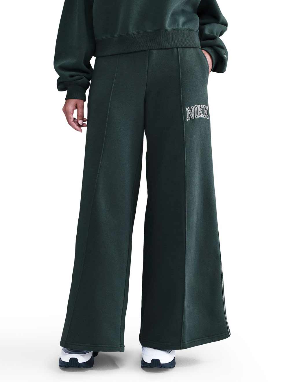 Pantaloni sport W Nsw Phnx Flc Logo Wide Leg