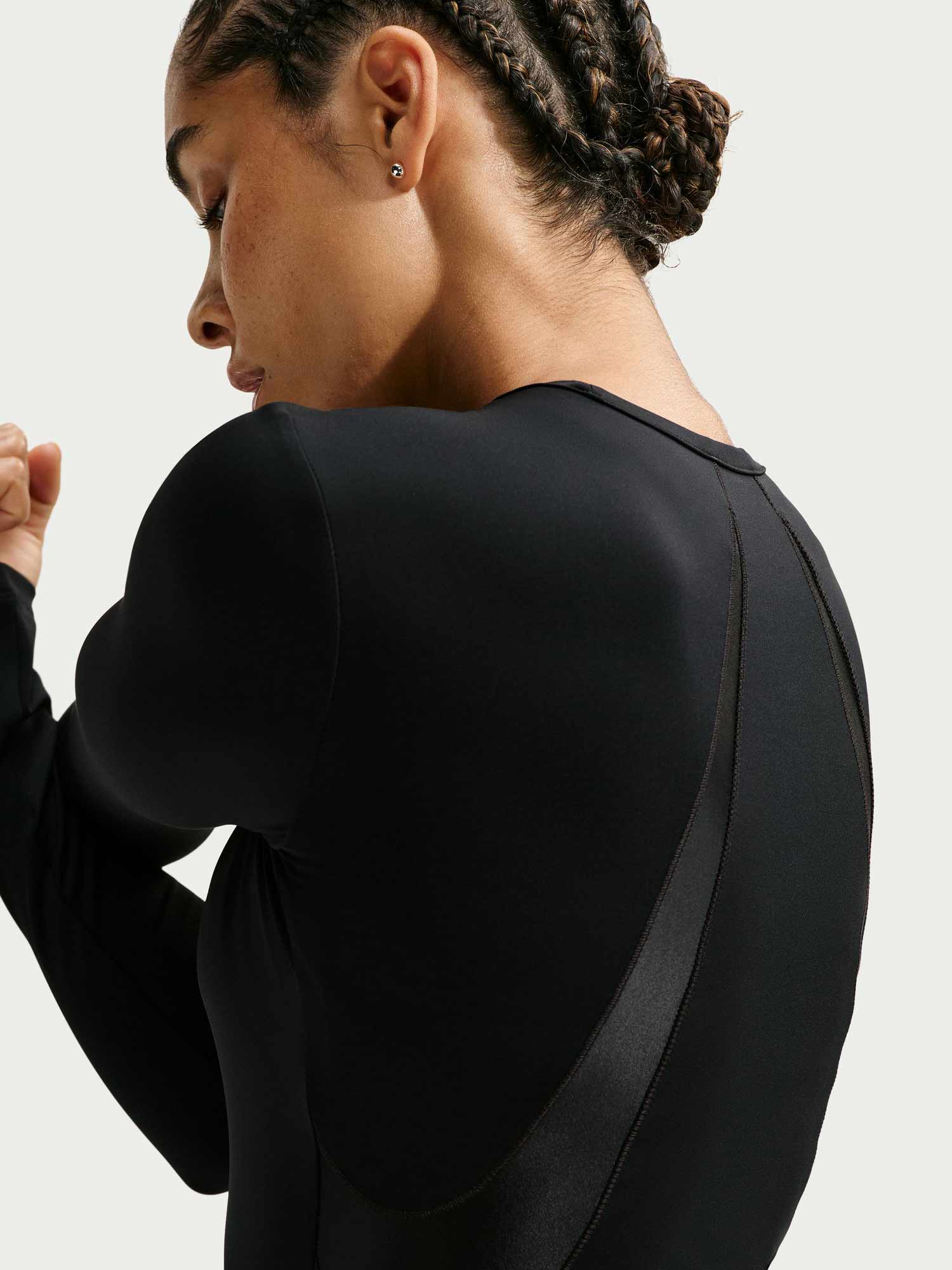 NIKE Блуза W NP SCULPT LS TOP GG