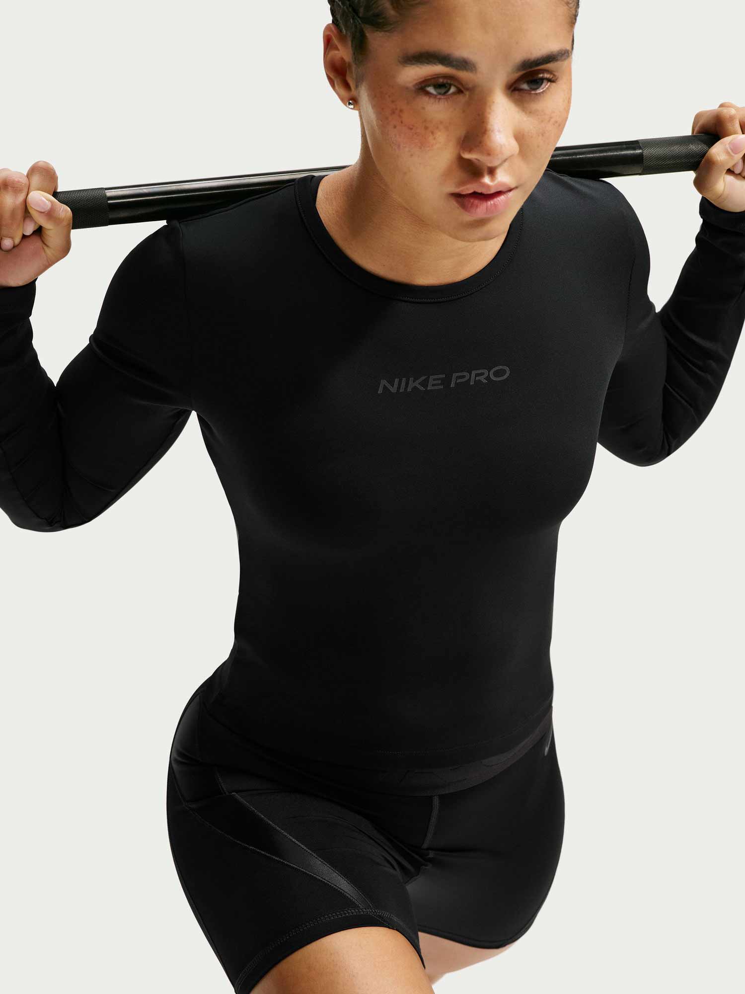 NIKE Блуза W NP SCULPT LS TOP GG