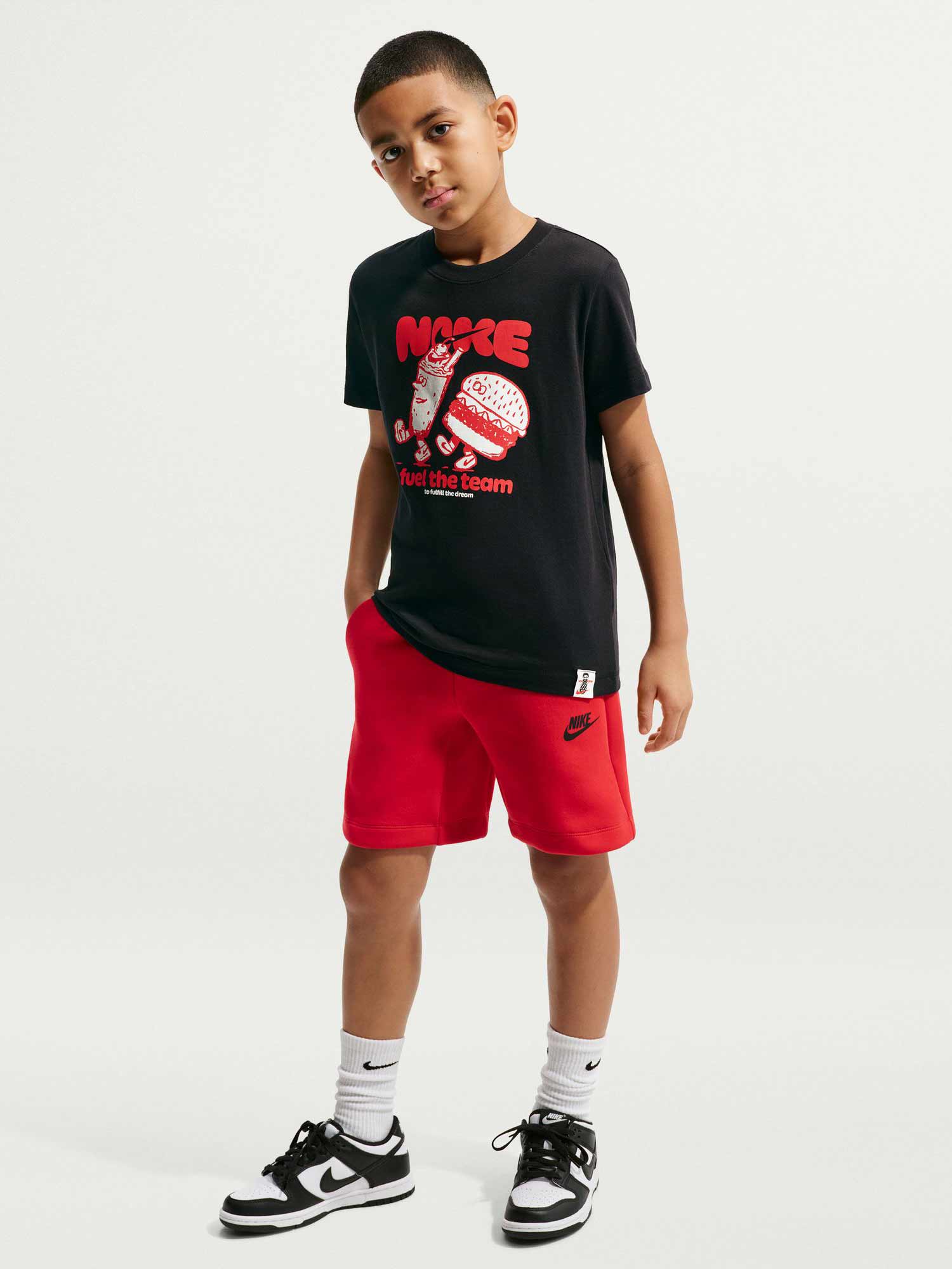 NIKE Тениска K NSW TEE FEEL THE TEAM