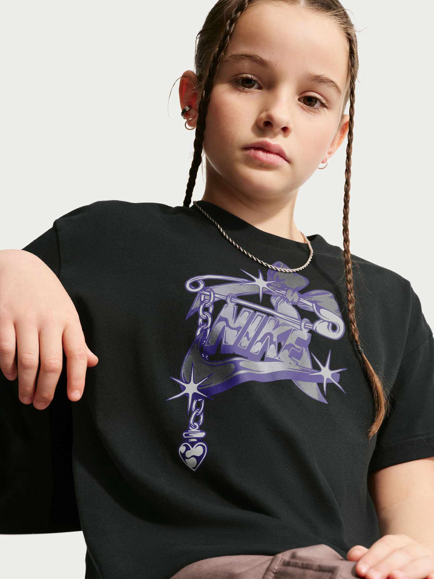 NIKE Тениска G NSW TEE BOY RBN FUTURA