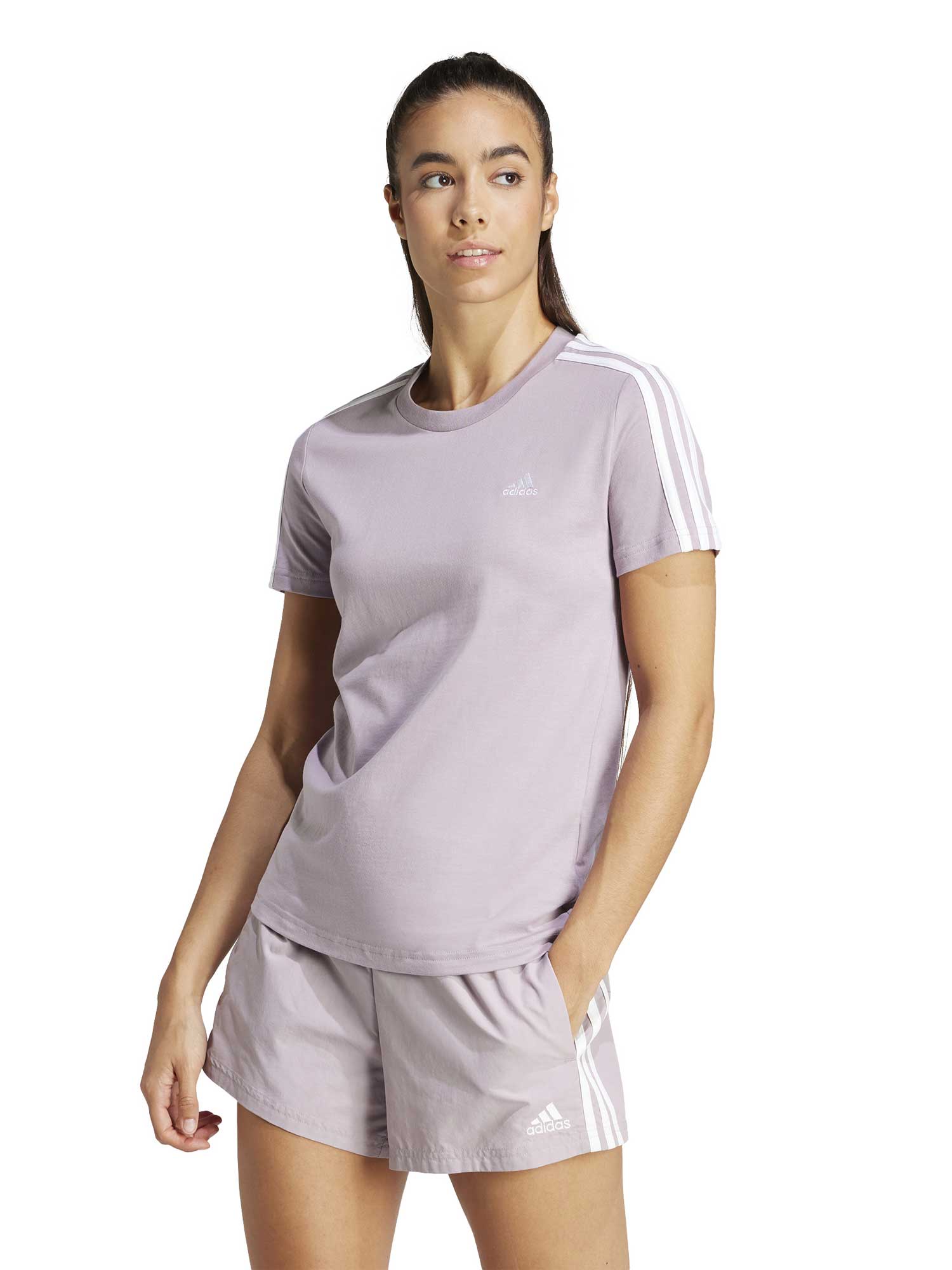 Tricou Essentials Slim 3-Stripes